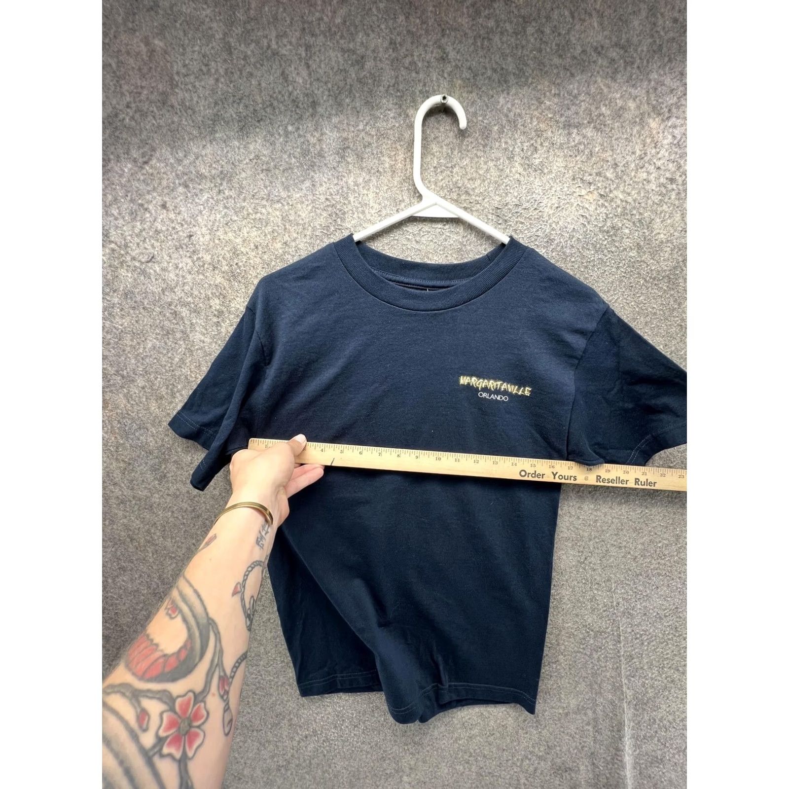 Vintage Margaritaville Shirt Mens Small Blue Orlando Logo Graphic Tee Tagless Casual Shirt Size US S / EU 44-46 / 1 - 3 Thumbnail
