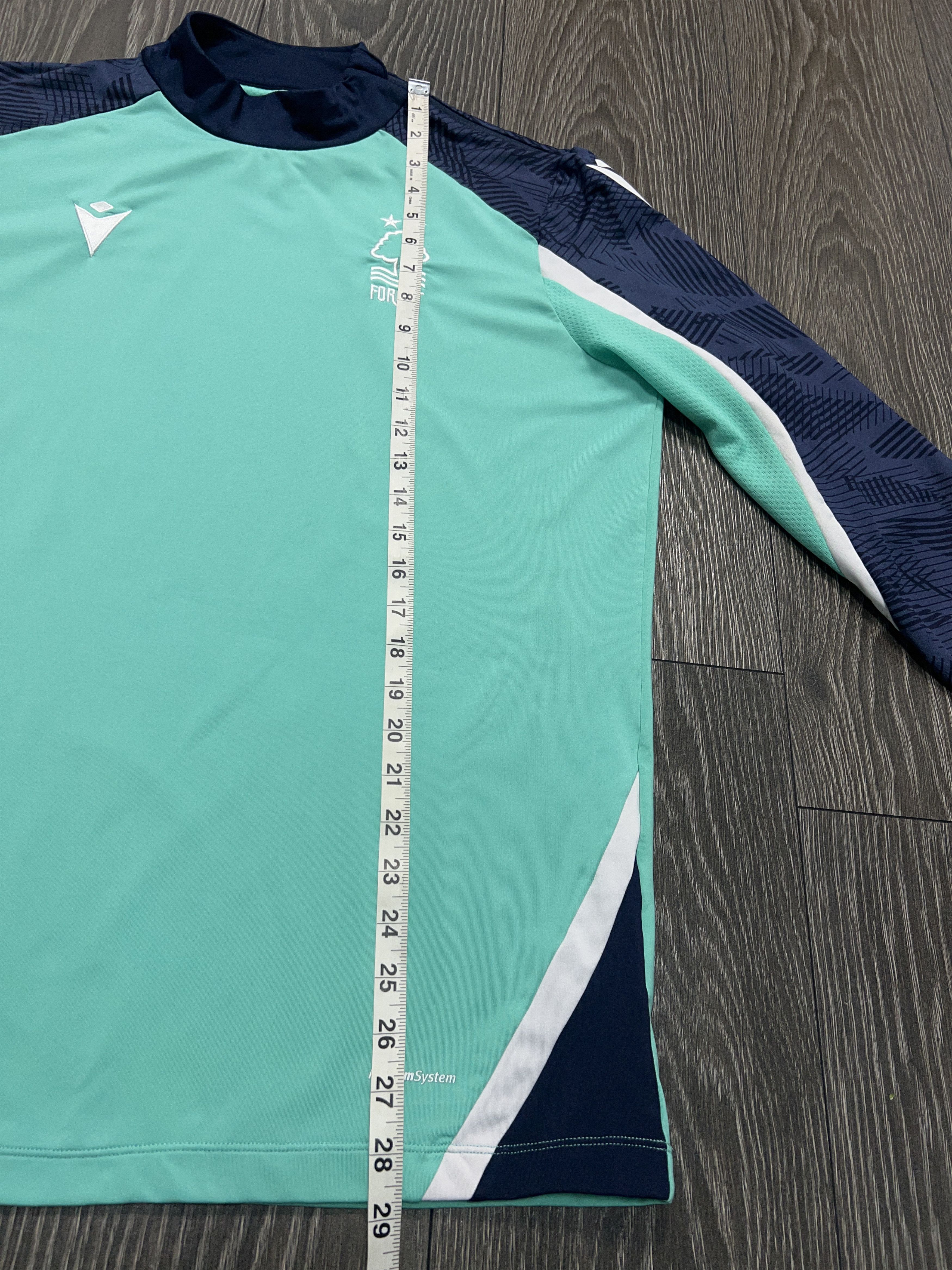 Macron Macron Nottingham Forest Drill Top Long Sleeve Jersey Shirt Size US L / EU 52-54 / 3 - 7 Thumbnail