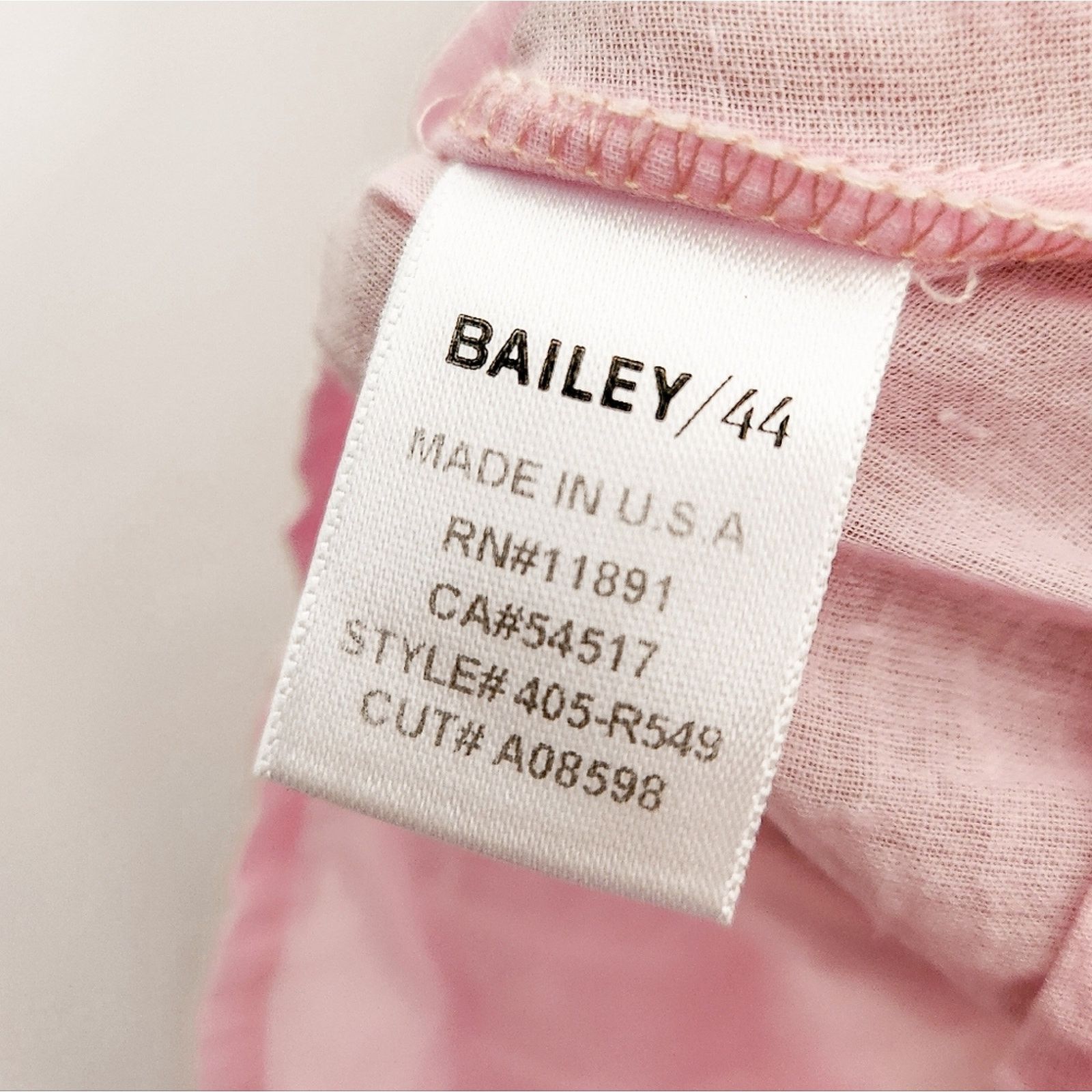 Vintage Bailey 44 Floral Slip Dress Chemise Silk Viscose Dress Sz M Size M / US 6-8 / IT 42-44 - 7 Thumbnail
