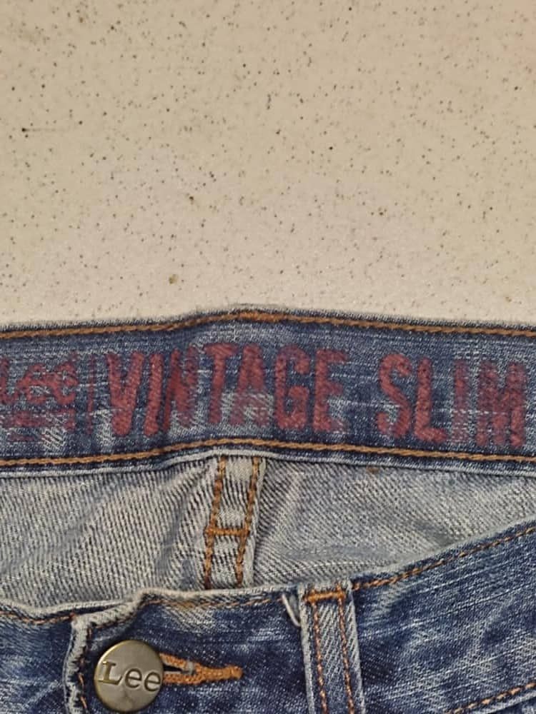 Lee × Vintage VINTAGE LEE DISTRESSED BLUE FADED JEANS Size US 31 - 8 Thumbnail