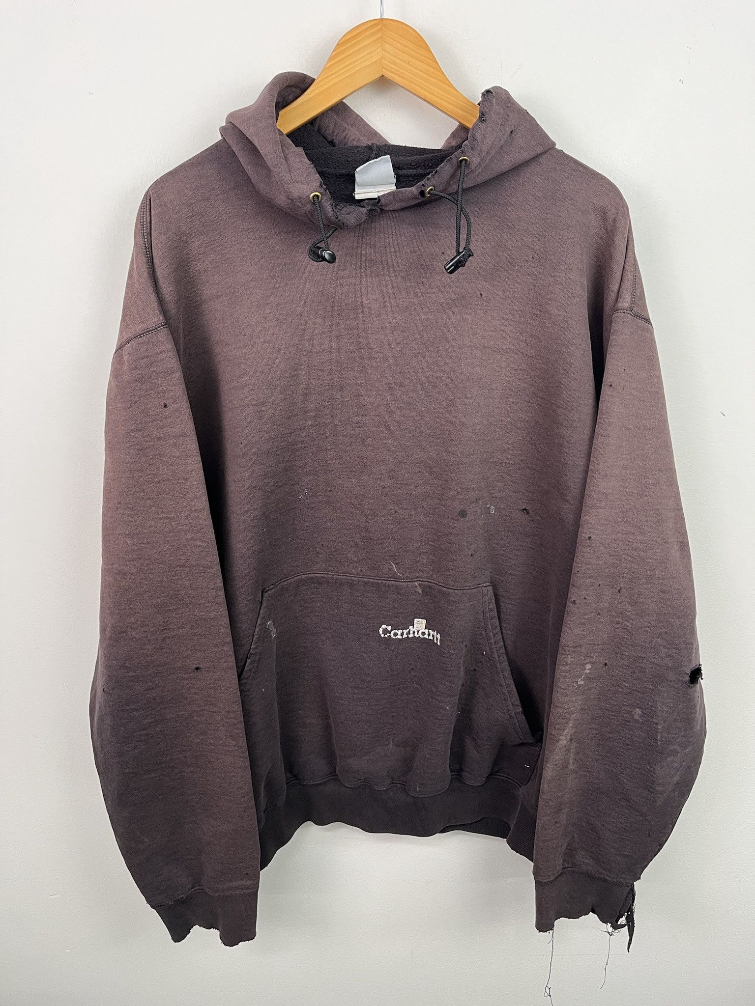 Vintage 1990s Distressed Carhartt Heavy Weight Sun Faded