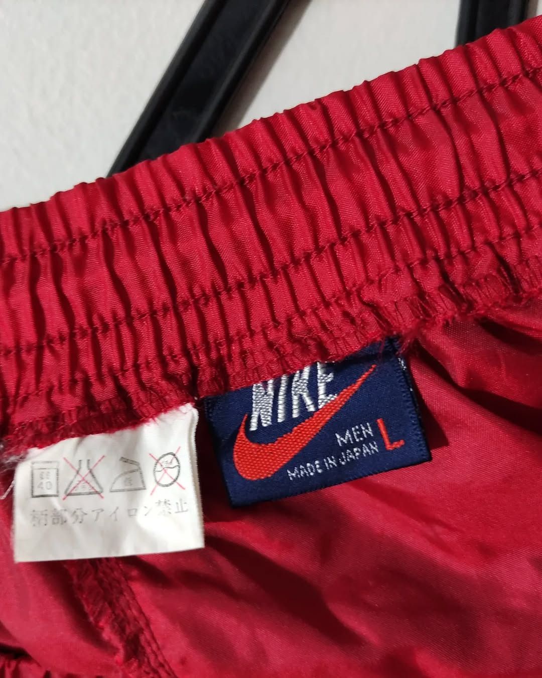 Nike 80s Nike Japan Red Track Pants Size US 32 / EU 48 - 5 Thumbnail