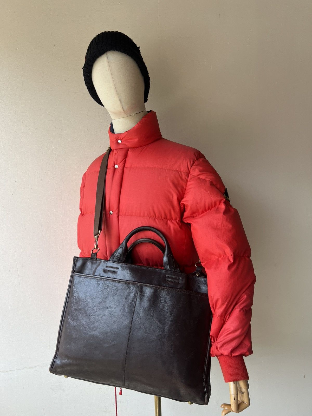 Leather Toyooka Handmade Craftsmanship Japan Patina Leather Bag Size ONE SIZE - 23 Thumbnail