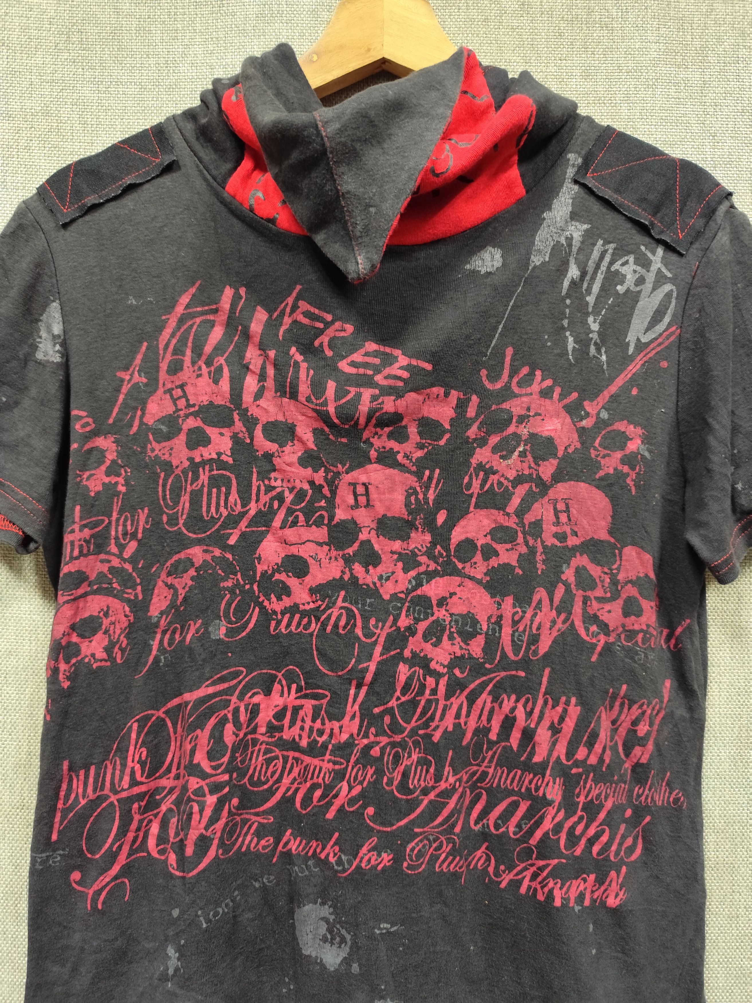 Seditionaries Japanese Brand H. Anarchism For Plus H. Naoto Tee Size US S / EU 44-46 / 1 - 3 Thumbnail