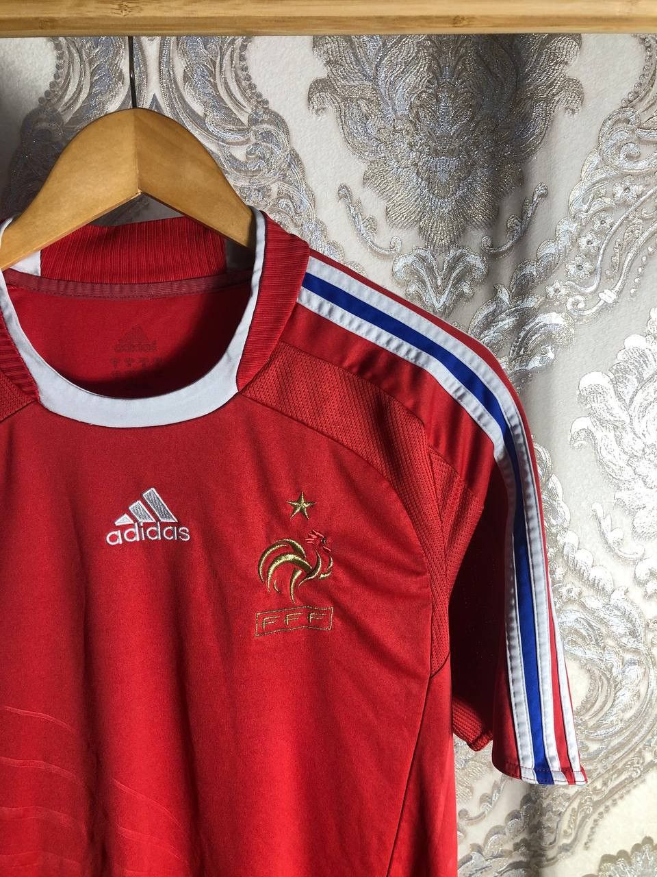 VERY RARE ADIDAS FRANCE 2007 SOCCER JERSEY RETRO Y2K MBAPE