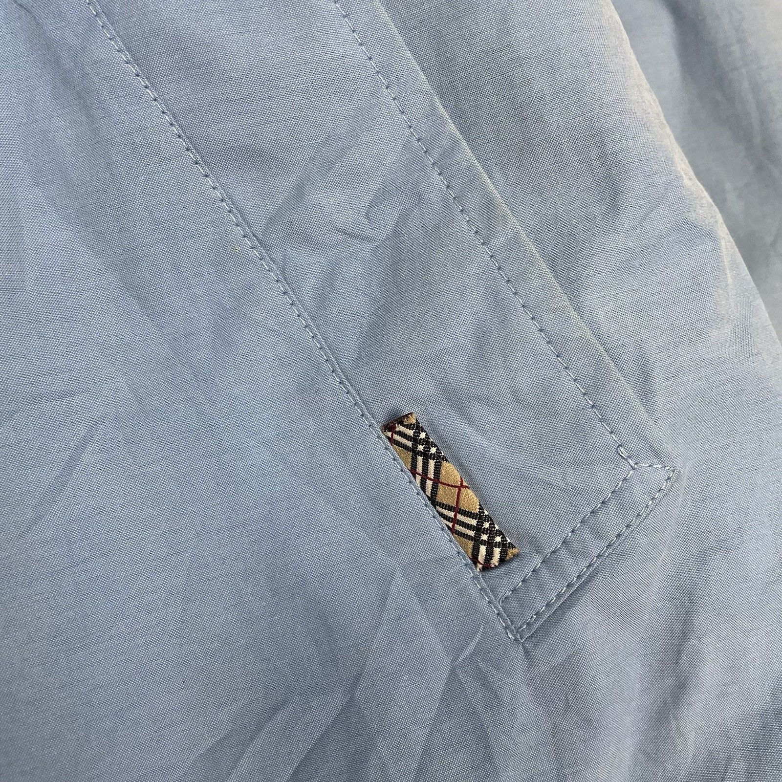 Burberry Vintage Burberry Jacket Nova Check Reversible Beige Blue Size US L / EU 52-54 / 3 - 9 Thumbnail