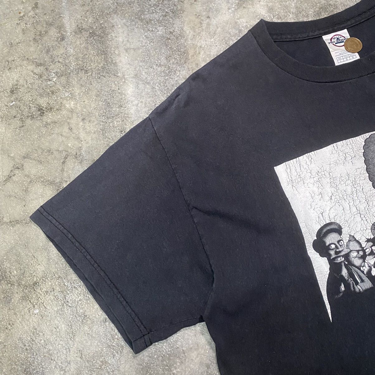 Cartoon Network × The Simpsons × Vintage THE SIMPSONS CARTOON SUPRANOS MOVIE PARODY TEE Size US L / EU 52-54 / 3 - 5 Thumbnail