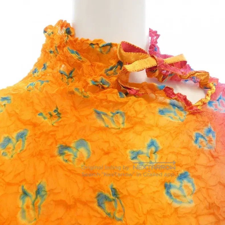 Issey Miyake Issey Miyake Tie Dye Gradient Love Top Size M / US 6-8 / IT 42-44 - 3 Thumbnail
