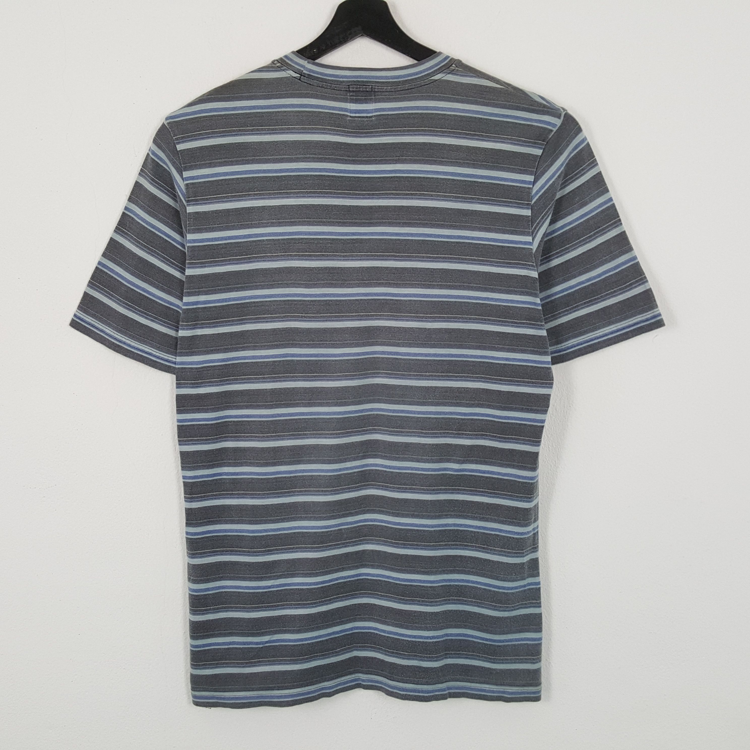 Japanese Brand × Vintage × Yohji Yamamoto AAR YOHJI YAMAMOTO Designer Tshirt Stripes Design Custom Art Size US L / EU 52-54 / 3 - 3 Thumbnail
