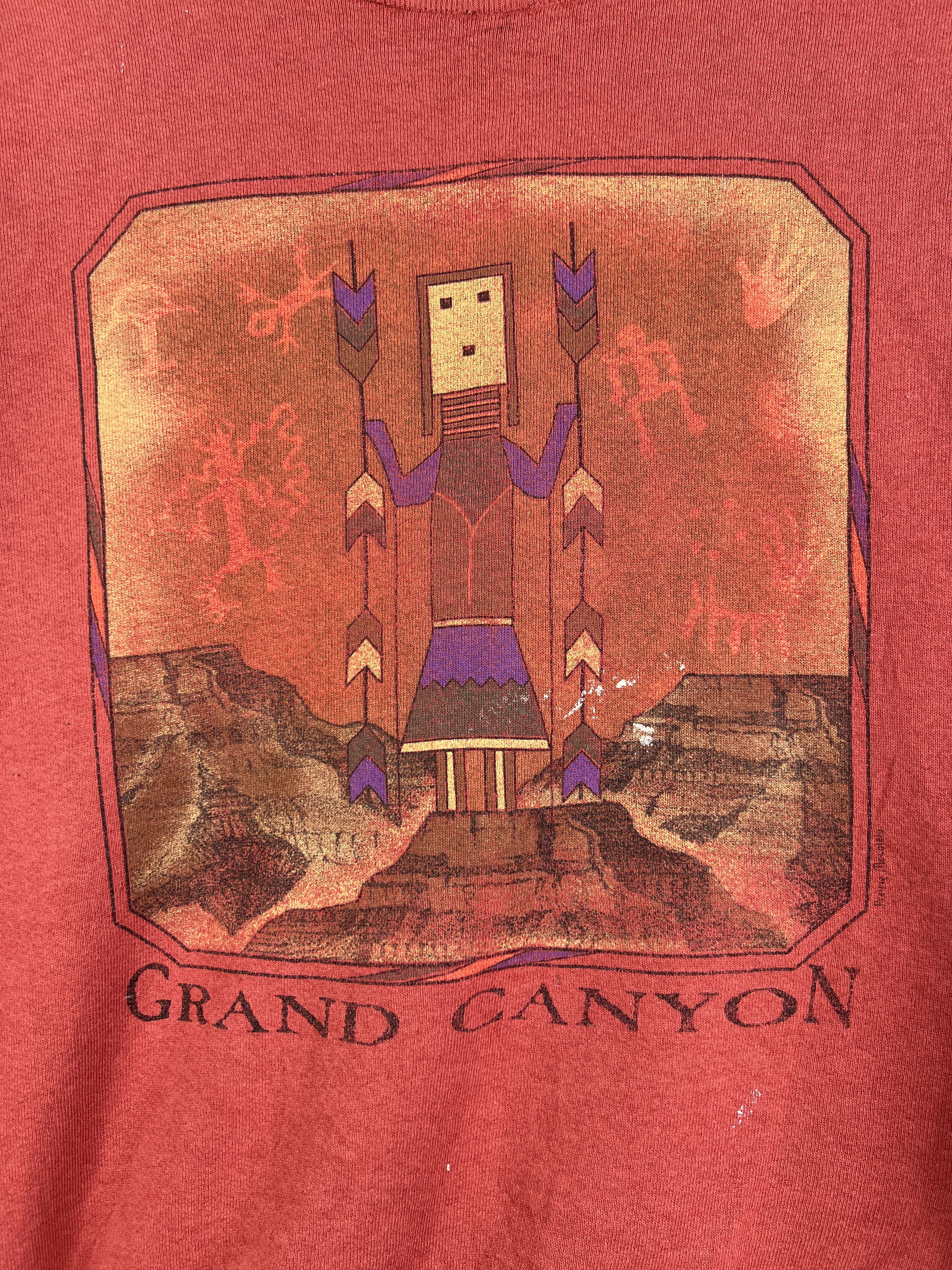 Vintage No.5081 Vintage 90s Grand Canyon Souvenir Graphic Sweatshirt Size US M / EU 48-50 / 2 - 2 Thumbnail