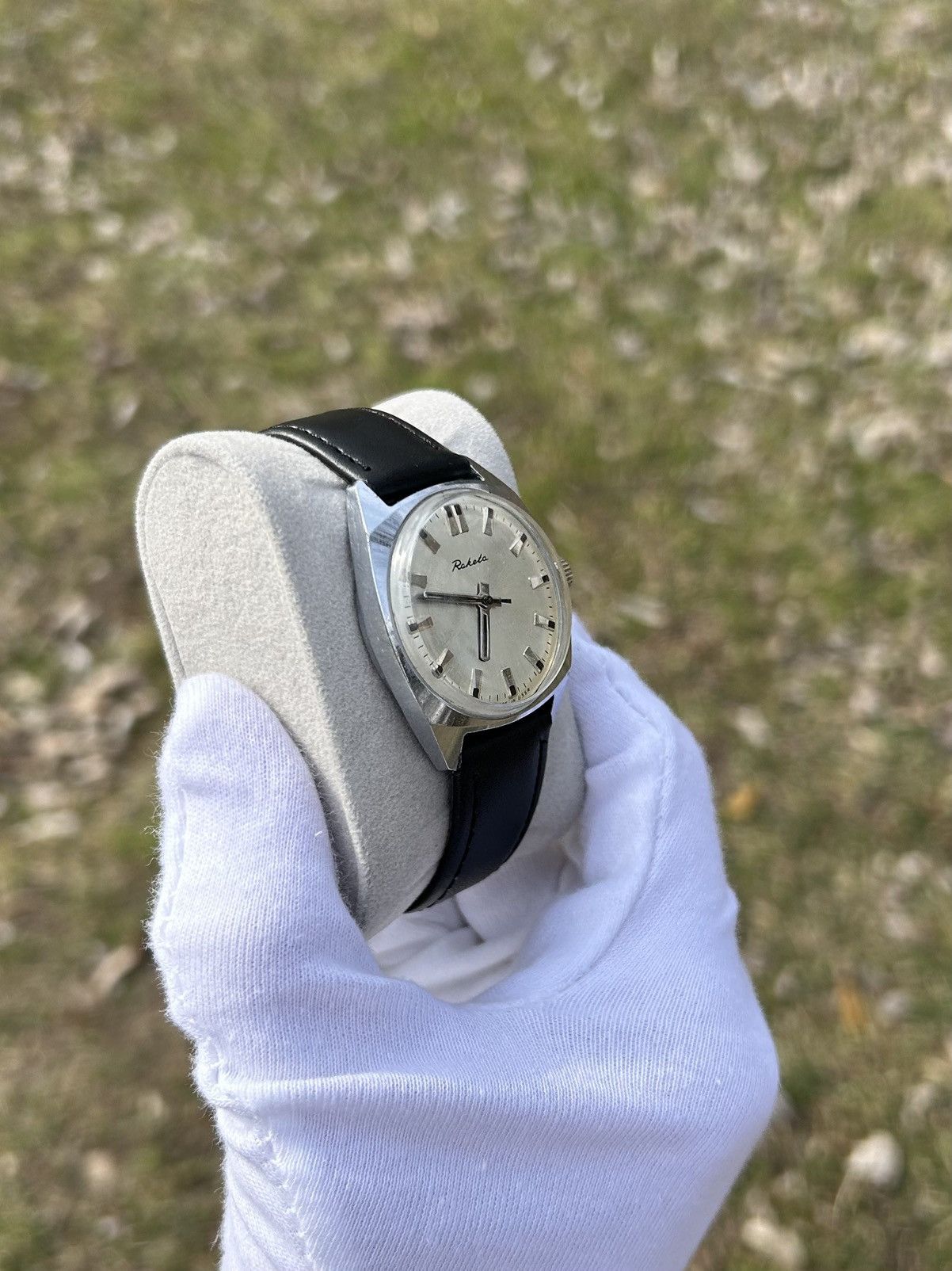 Vintage Vintage Watch Raketa Mechanical USSR Soviet Authentic 1980s Size ONE SIZE - 6 Thumbnail