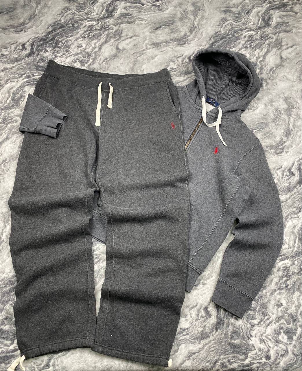 Polo Ralph Lauren Polo Ralph Lauren Tracksuit Zip Up Hoodie And Pants Size US L / EU 52-54 / 3 - 1 Thumbnail