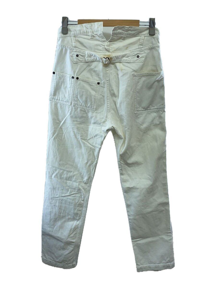 Kapital Kapital Canvas Modified Cinch Back Cotton Pants White Size US 32 / EU 48 - 2 Thumbnail
