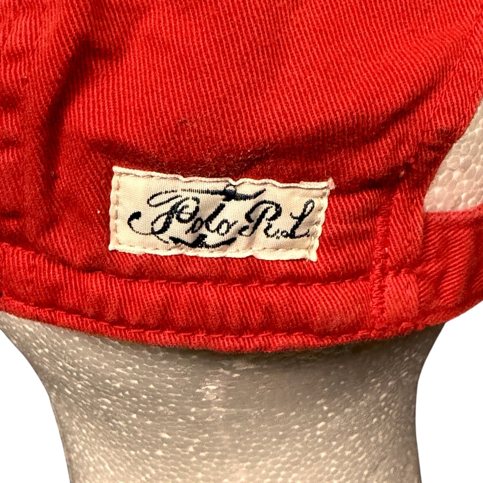 Polo Ralph Lauren Vintage Polo Ralph Lauren Red Pony Soft Bill Sportsman Hat Size ONE SIZE - 5 Thumbnail