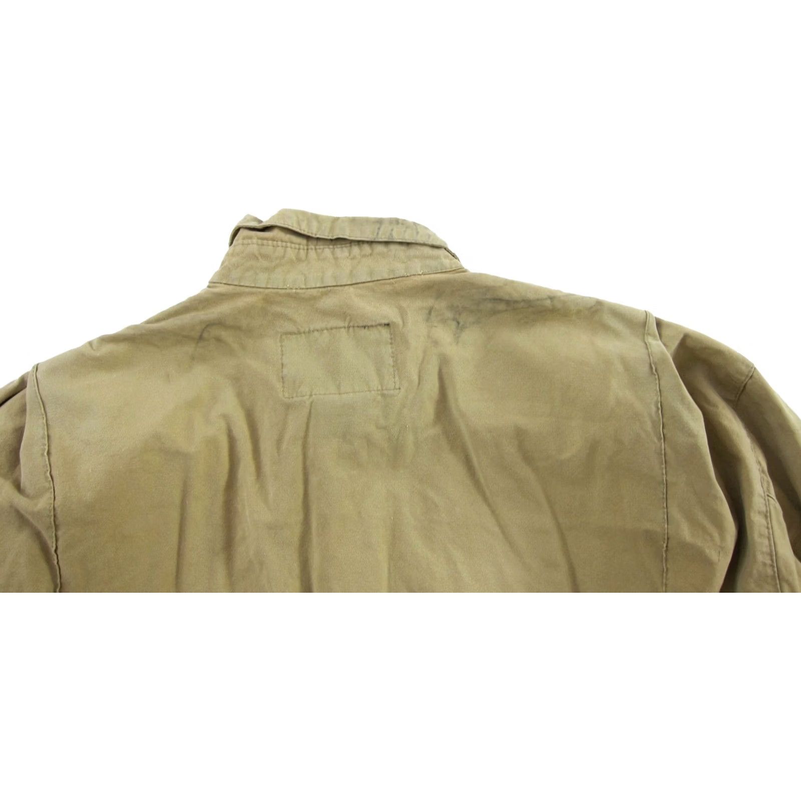Orvis VTG Orvis Shirt Long Sleeve Button-Up Cotton Canvas Quilted Patch Made In Australia M Brown Mens Size US M / EU 48-50 / 2 - 7 Thumbnail