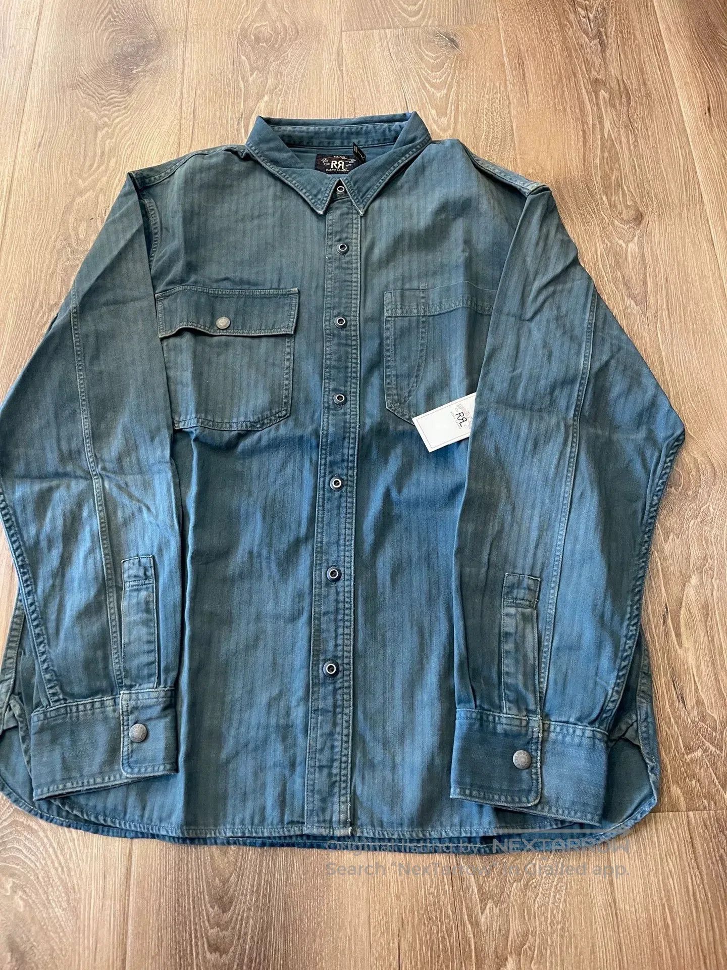 RRL Ralph Lauren RRL 24AW Workwear Shirt. Size US XL / EU 56 / 4 - 2 Thumbnail