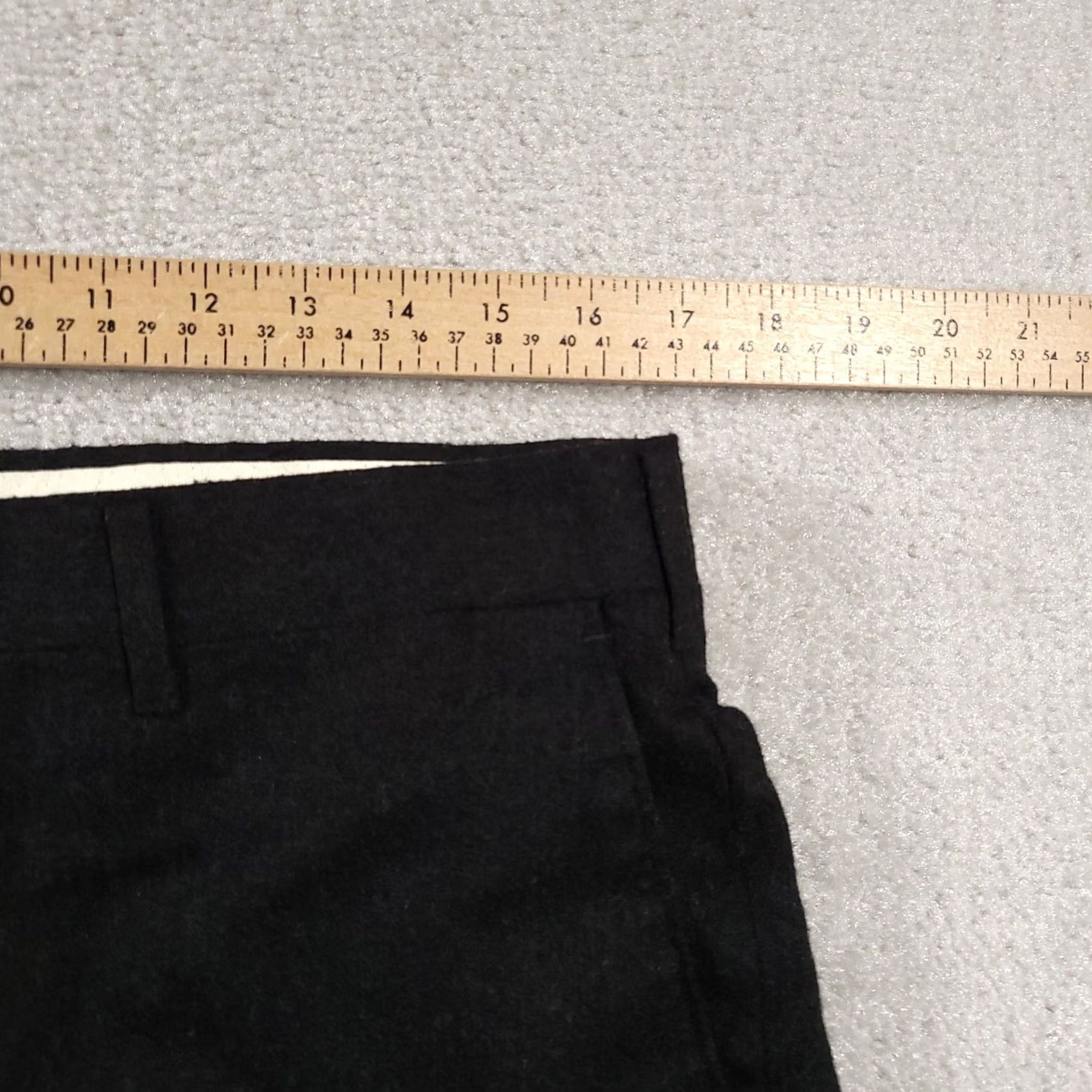 Haggar VINTAGE Haggar Imperial Dress Pants 36X30 Dark Gray Worsted Wool USA Men's Vtg By %100 Size US 36 / EU 52 - 5 Thumbnail