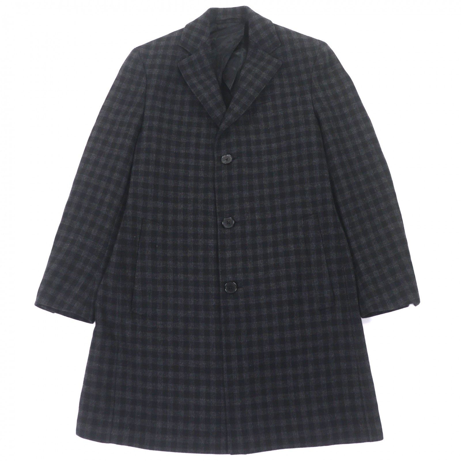 Salvatore Ferragamo Salvatore Ferragamo Salvatore Ferragamo Chester Wool Coat Textile Outerwear DUTY FREE for USA Size ONE SIZE - 1 Thumbnail