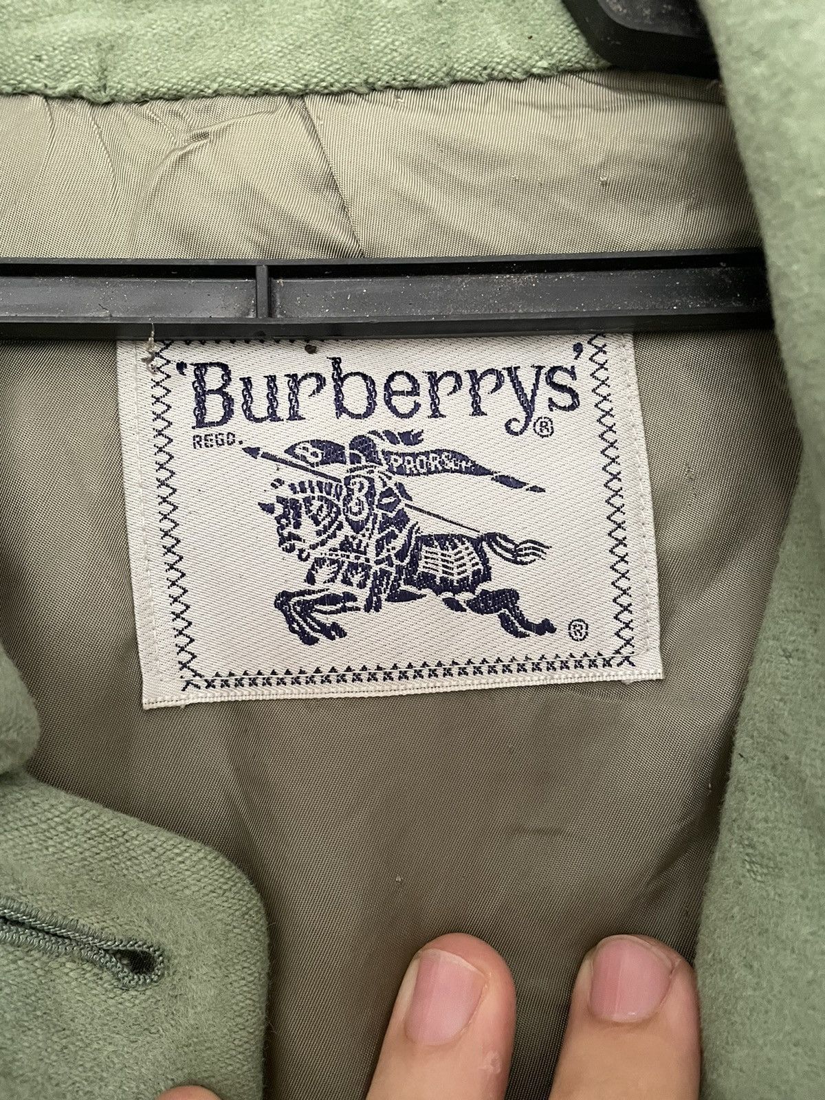 Burberry VINTAGE BURBERRYS WOOL TRECH COAT Size US L / EU 52-54 / 3 - 4 Thumbnail