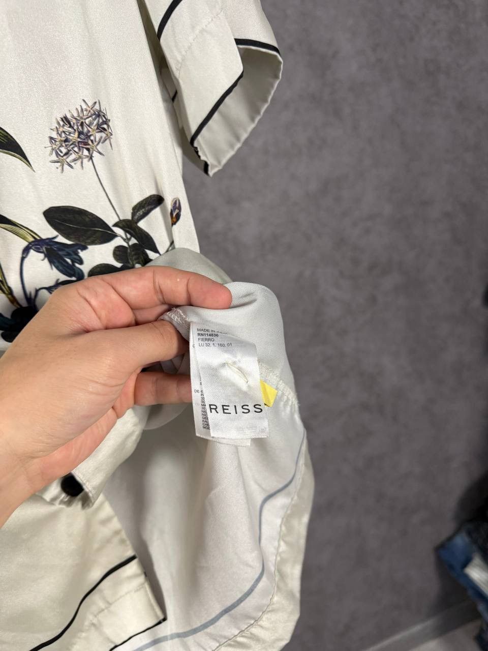 Reiss Reiss designer hawaiian shirt Size US L / EU 52-54 / 3 - 6 Thumbnail