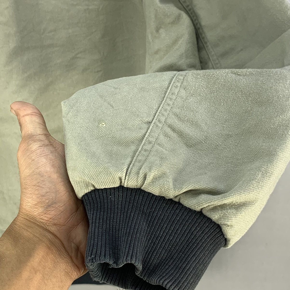 Japanese Brand Vintage 90s Japan Made Bomber Jacket Workwear Style Size US XL / EU 56 / 4 - 10 Thumbnail