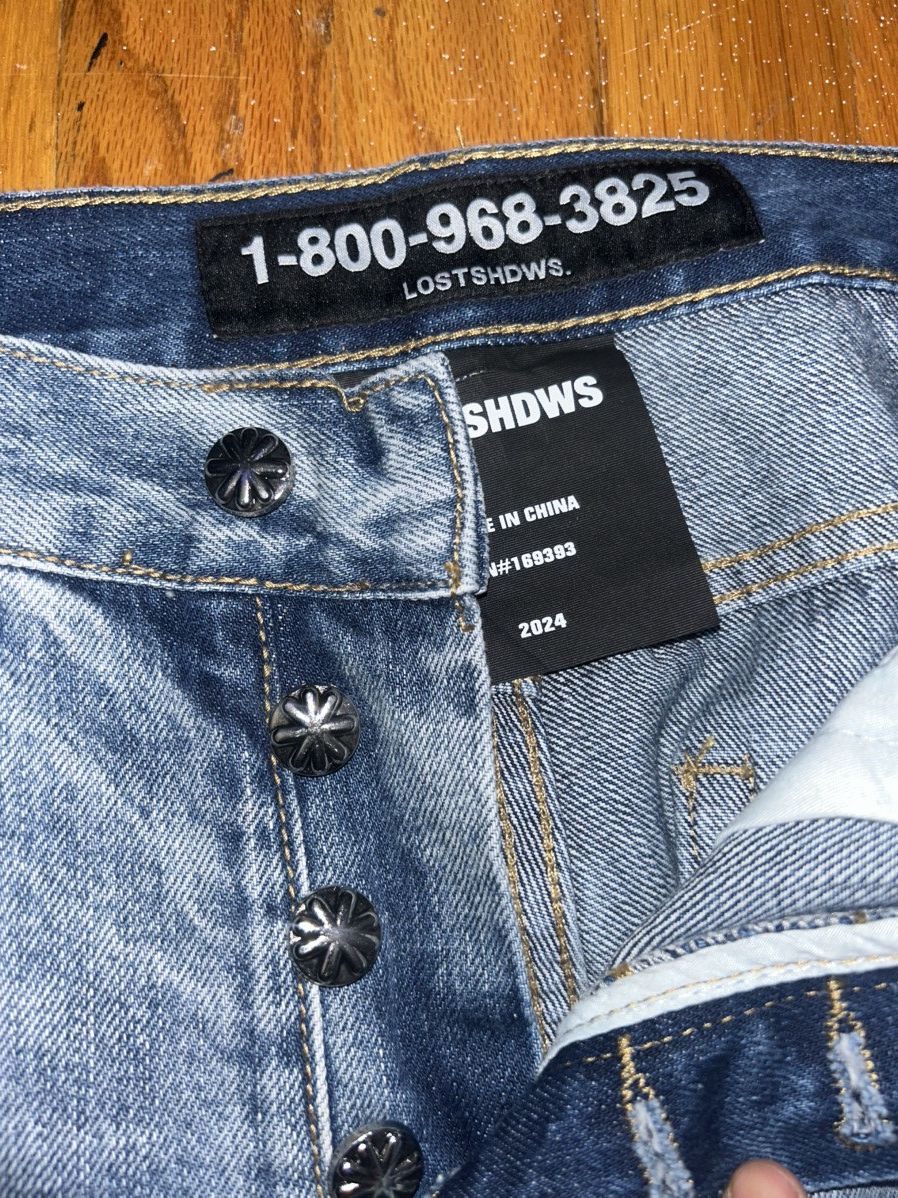 LOSTSHDWS Lost Shdws Blue Denims Size US 34 / EU 50 - 3 Thumbnail