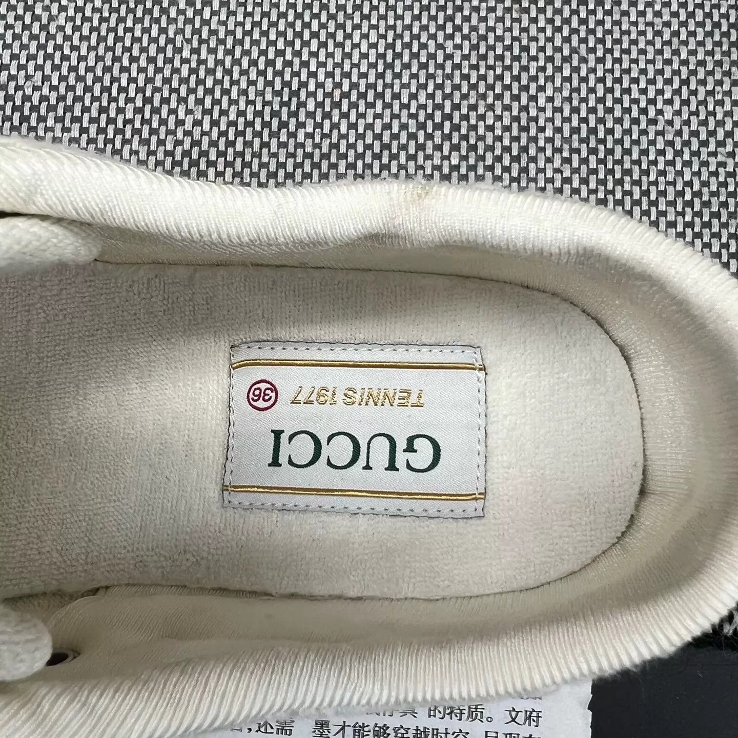 Gucci Gucci 1977 Tennis Off-White Women's 36 99 New Size US 5.5 / IT 35.5 - 8 Thumbnail