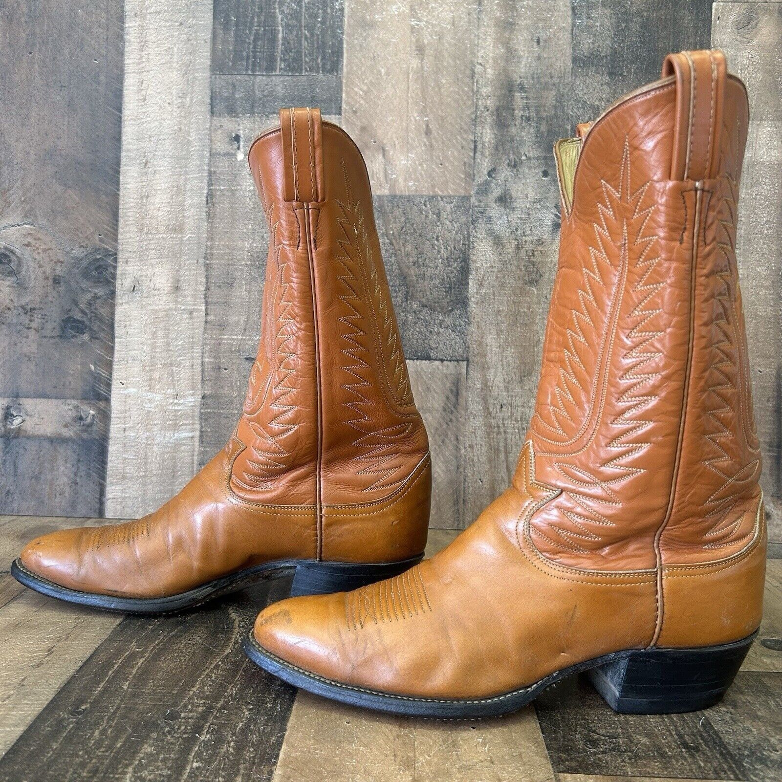 Tony Lama Tony Lama Gold Label Water Buffalo Cowboy Boots 