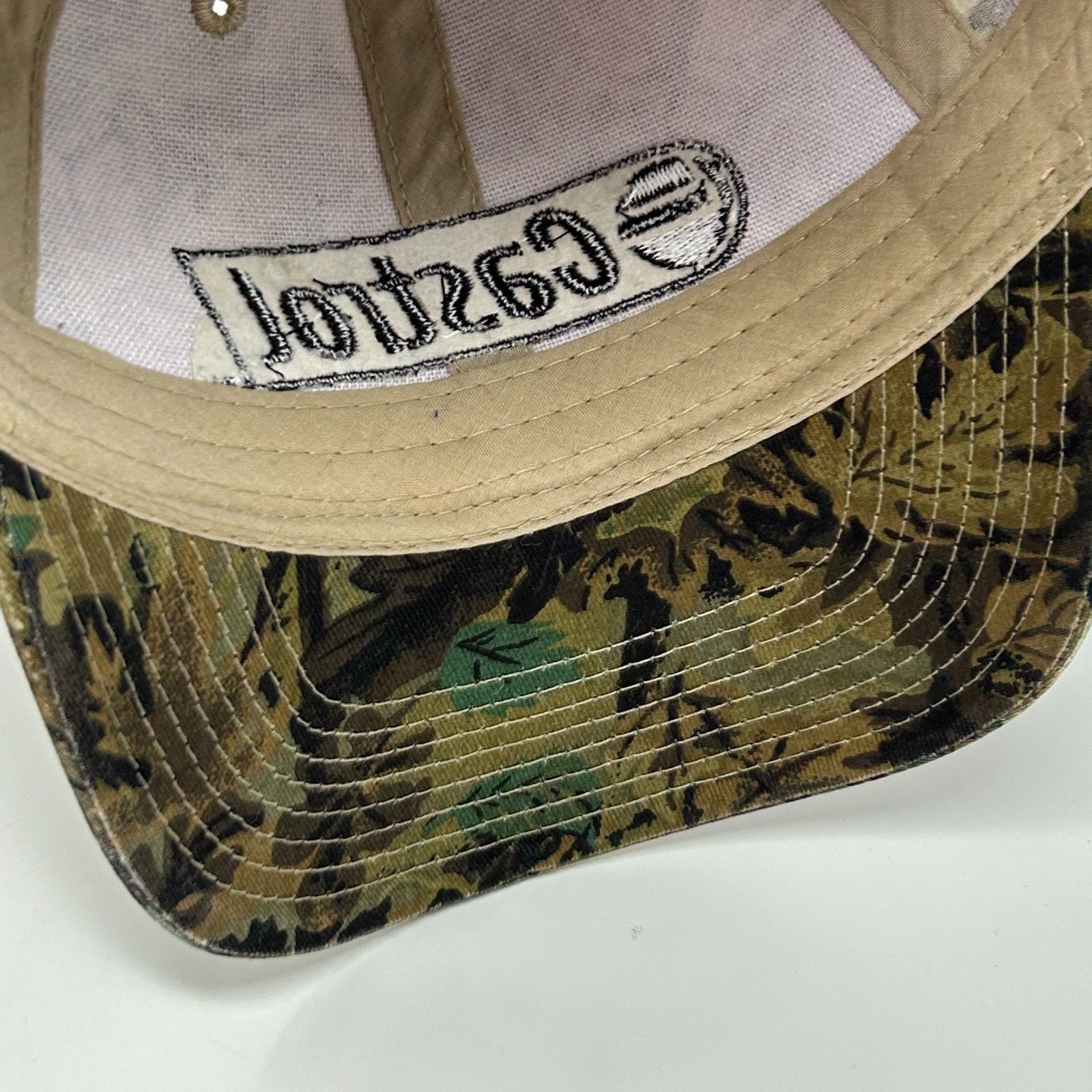 HELM Castrol Oil Camo Hat Baseball Cap Hunting Mechanic Size ONE SIZE - 5 Thumbnail