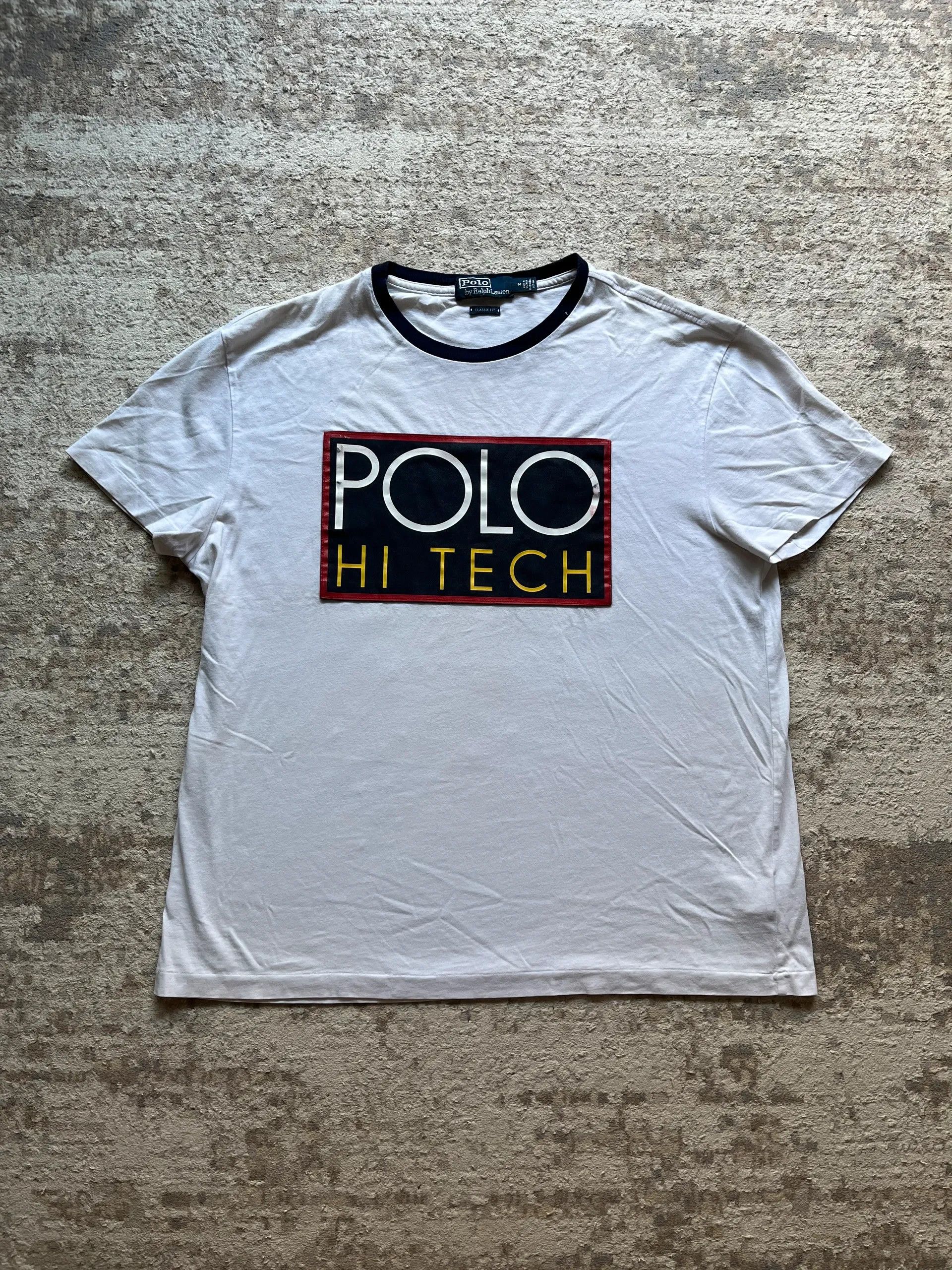Polo Ralph Lauren Ralph Lauren Polo Hi-Tech Big Patch Print Logo 2018 Rare Size US M / EU 48-50 / 2 - 1 Thumbnail