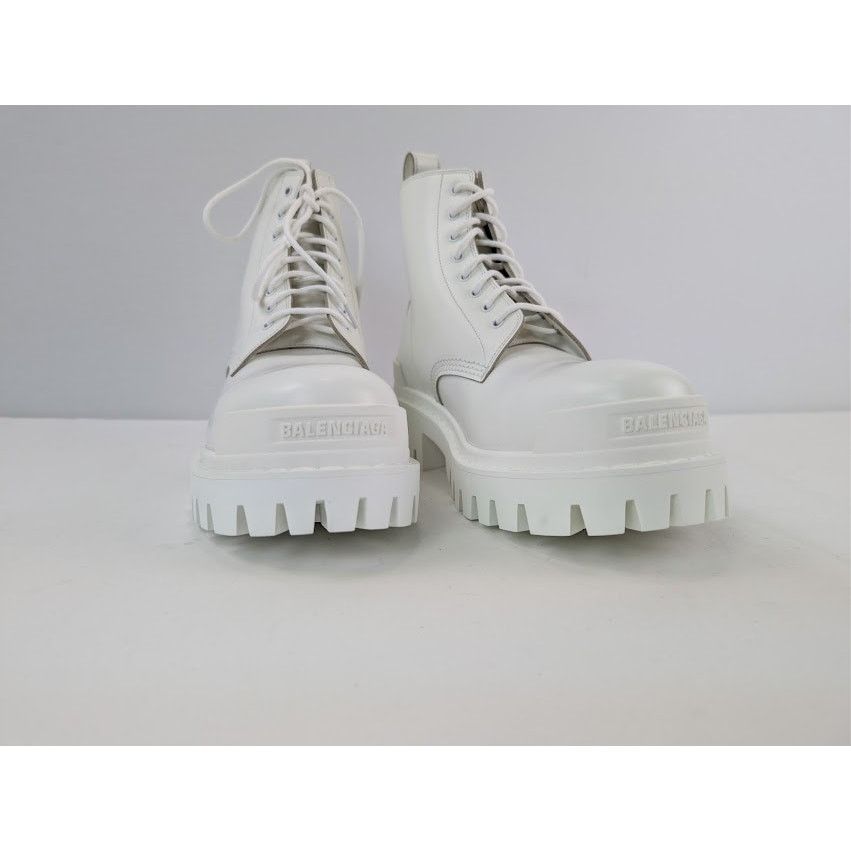 Balenciaga o1rshd1 Strike L20 Boots in Optic White Size US 7 / EU 40 - 5 Thumbnail