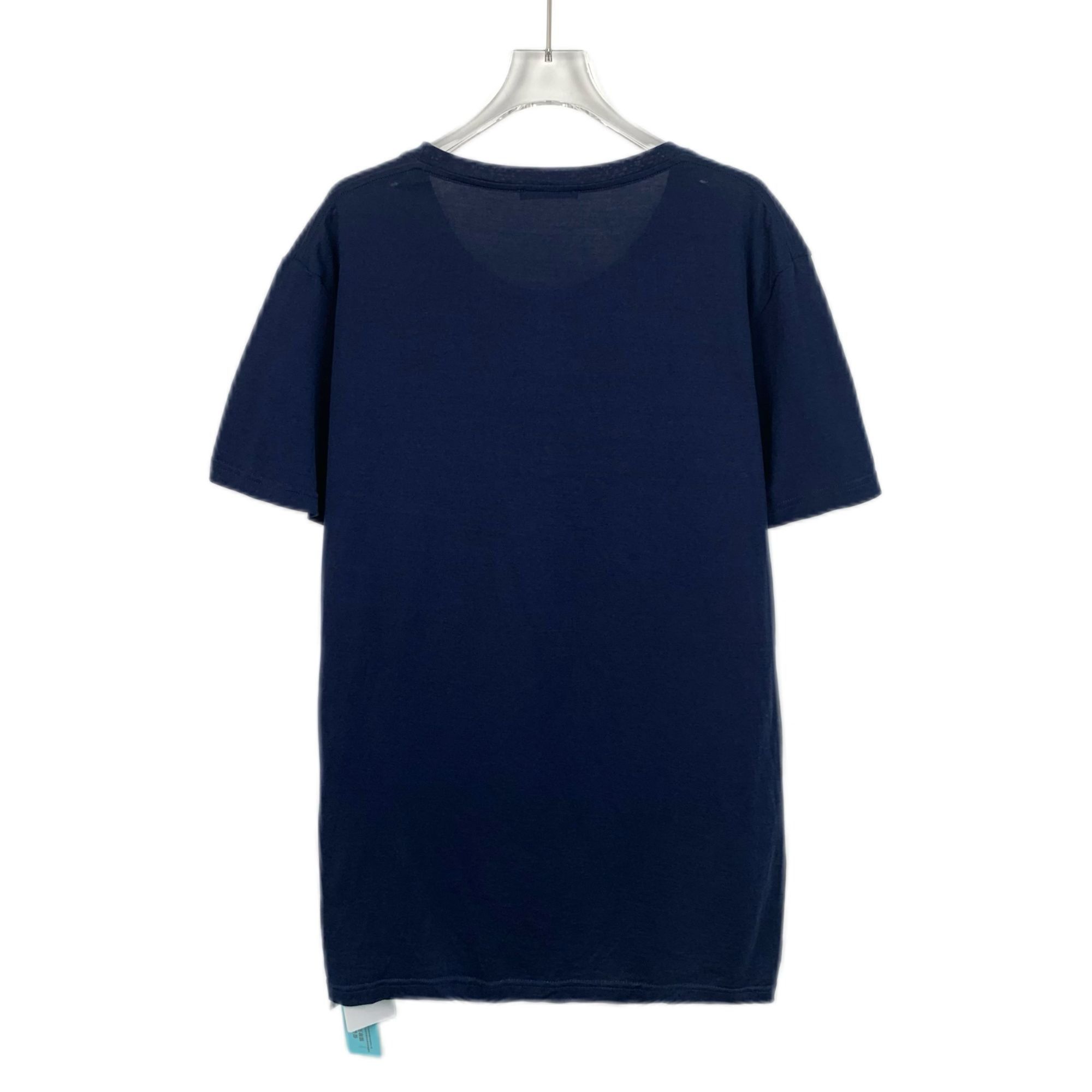 Balmain Balmain Paris Logo Blue Short Sleeve T-Shirt M 100% Cotton M Size US M / EU 48-50 / 2 - 6 Thumbnail