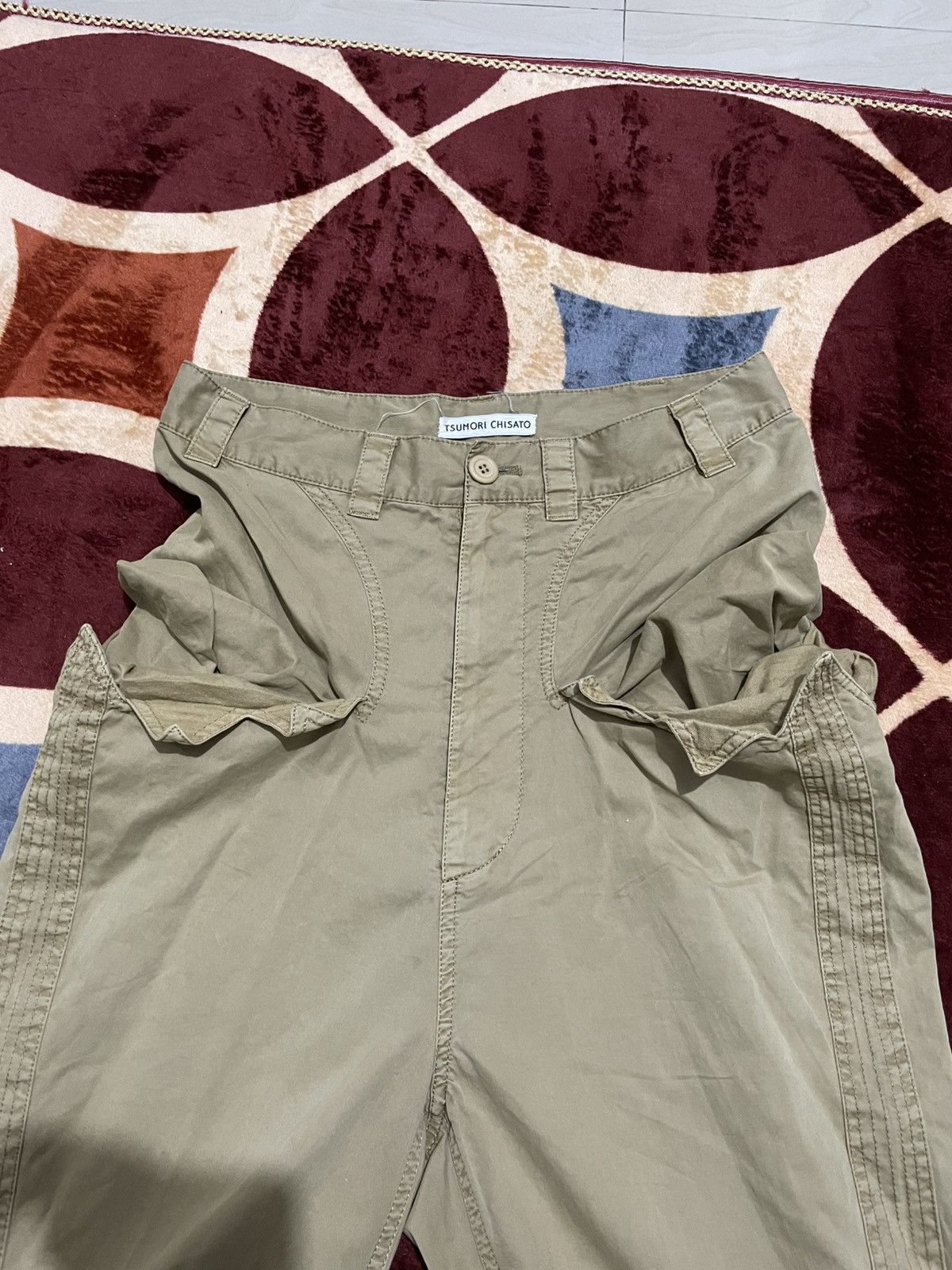 Issey Miyake Tsunmori chisato chino pants issey miyake Size 26" / US 2 / IT 38 - 9 Thumbnail