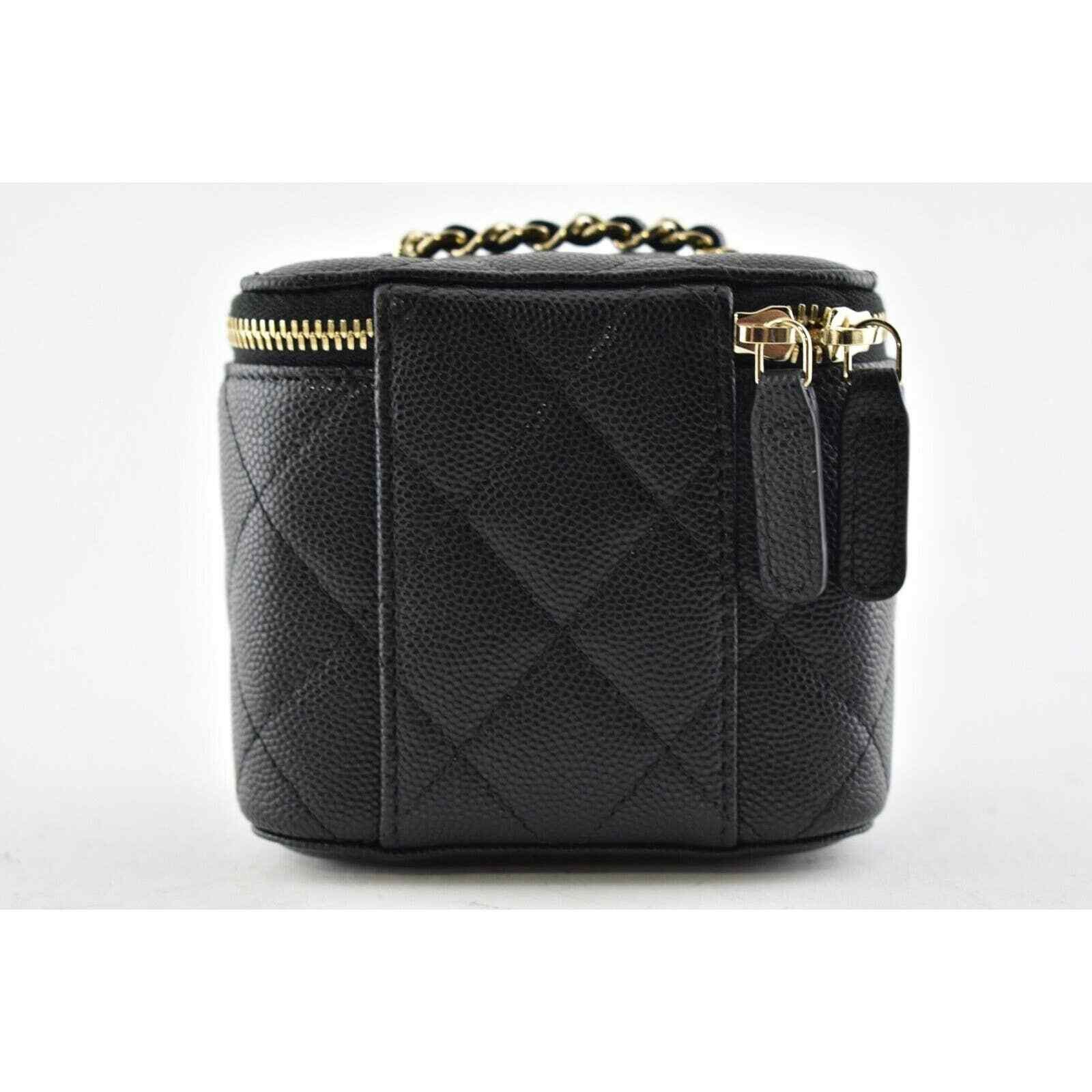 Chanel Chanel Mini Vanity Classic Chain Gold Shoulder Crossbody Bag Size ONE SIZE - 7 Thumbnail