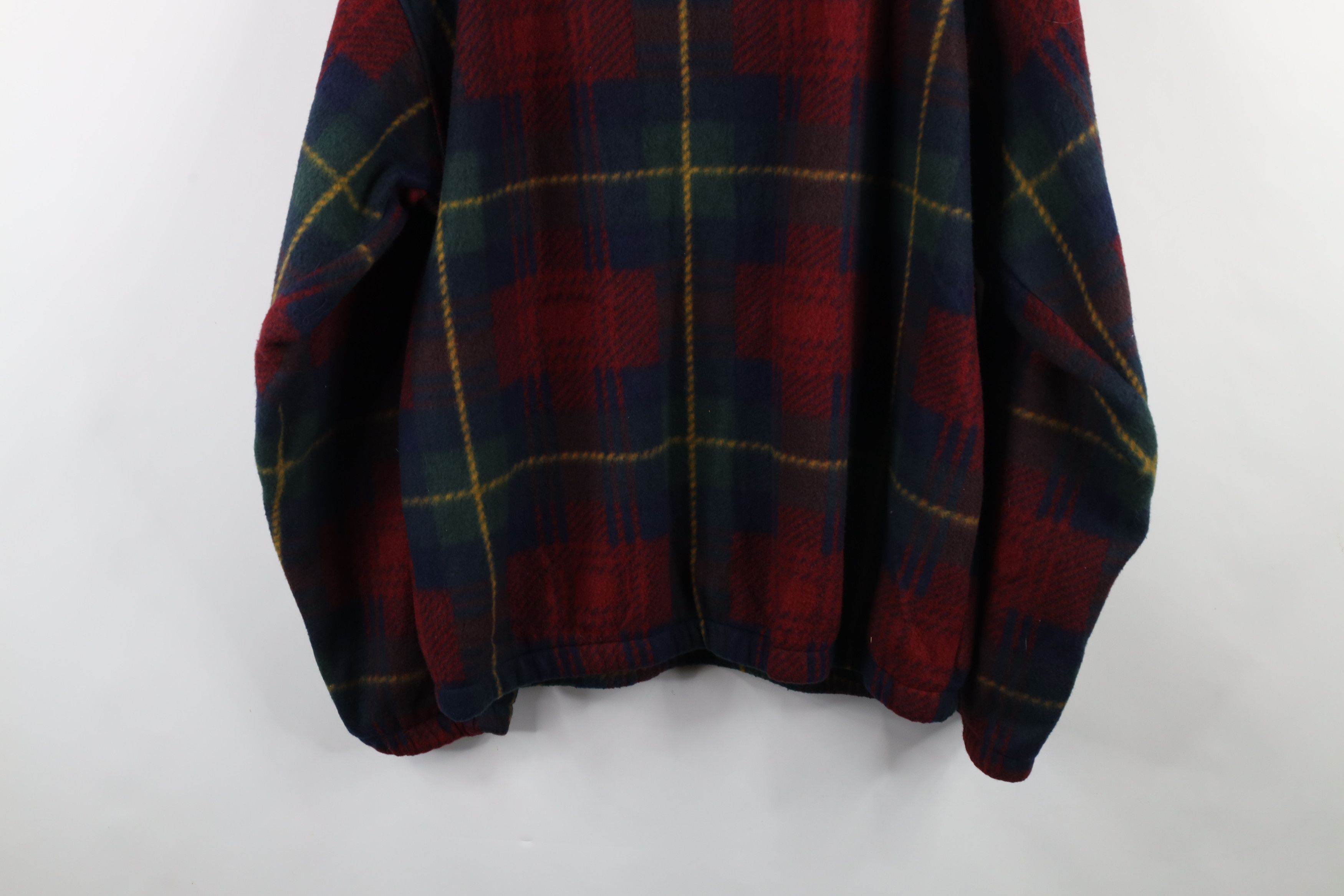 Vintage Vintage 90s Streetwear Heavyweight Half Zip Fleece Sweater Size US L / EU 52-54 / 3 - 12 Thumbnail
