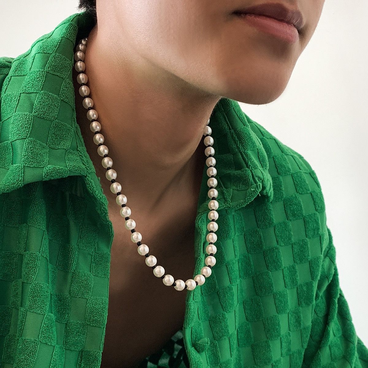 Vintage Casual Pearl Beaded Necklace Size ONE SIZE - 2 Thumbnail