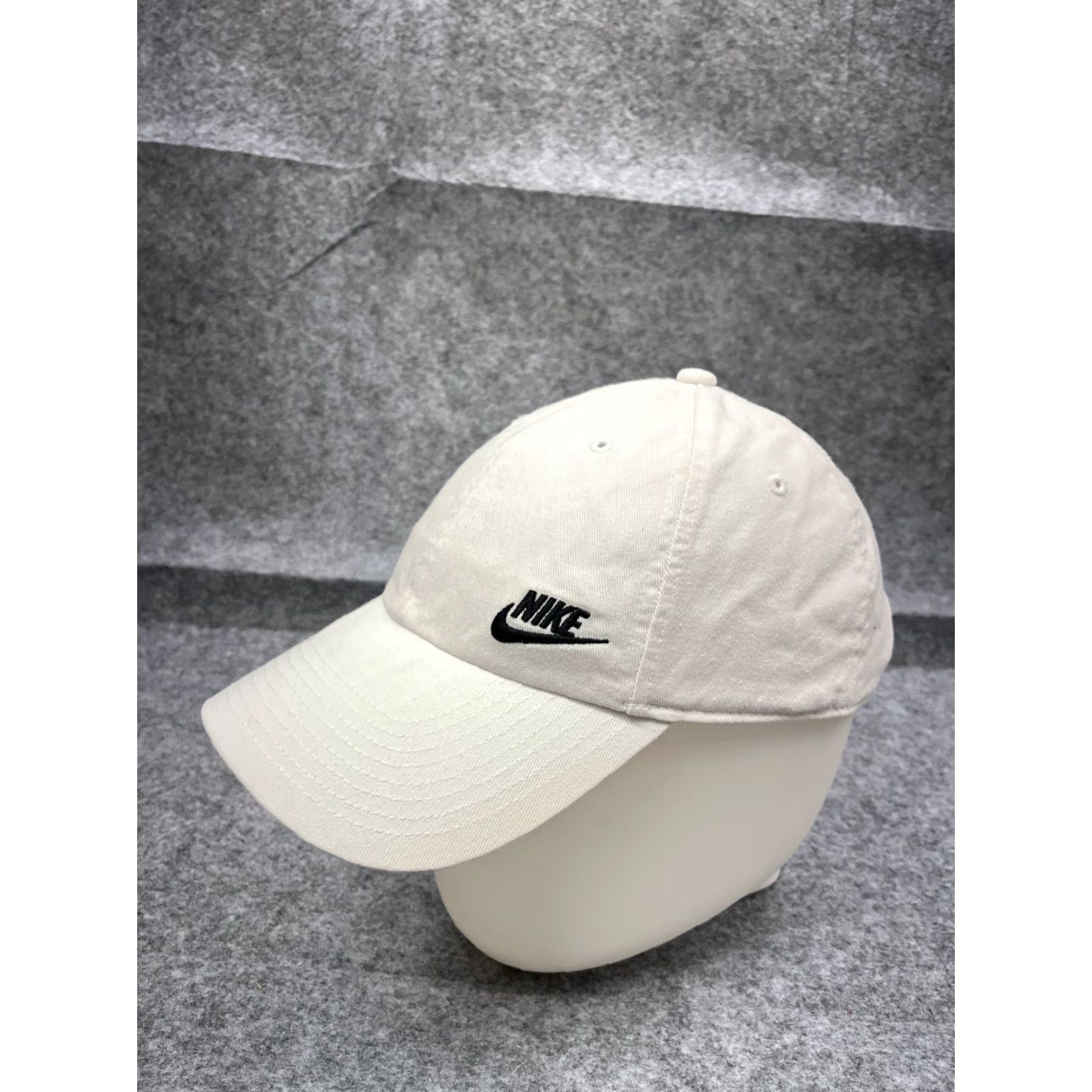 Nike Nike Hat Cap Adjustable Swoosh White One Size Mens Baseball Cap Twill Cotton Polyester Heritage86 Size ONE SIZE - 4 Thumbnail