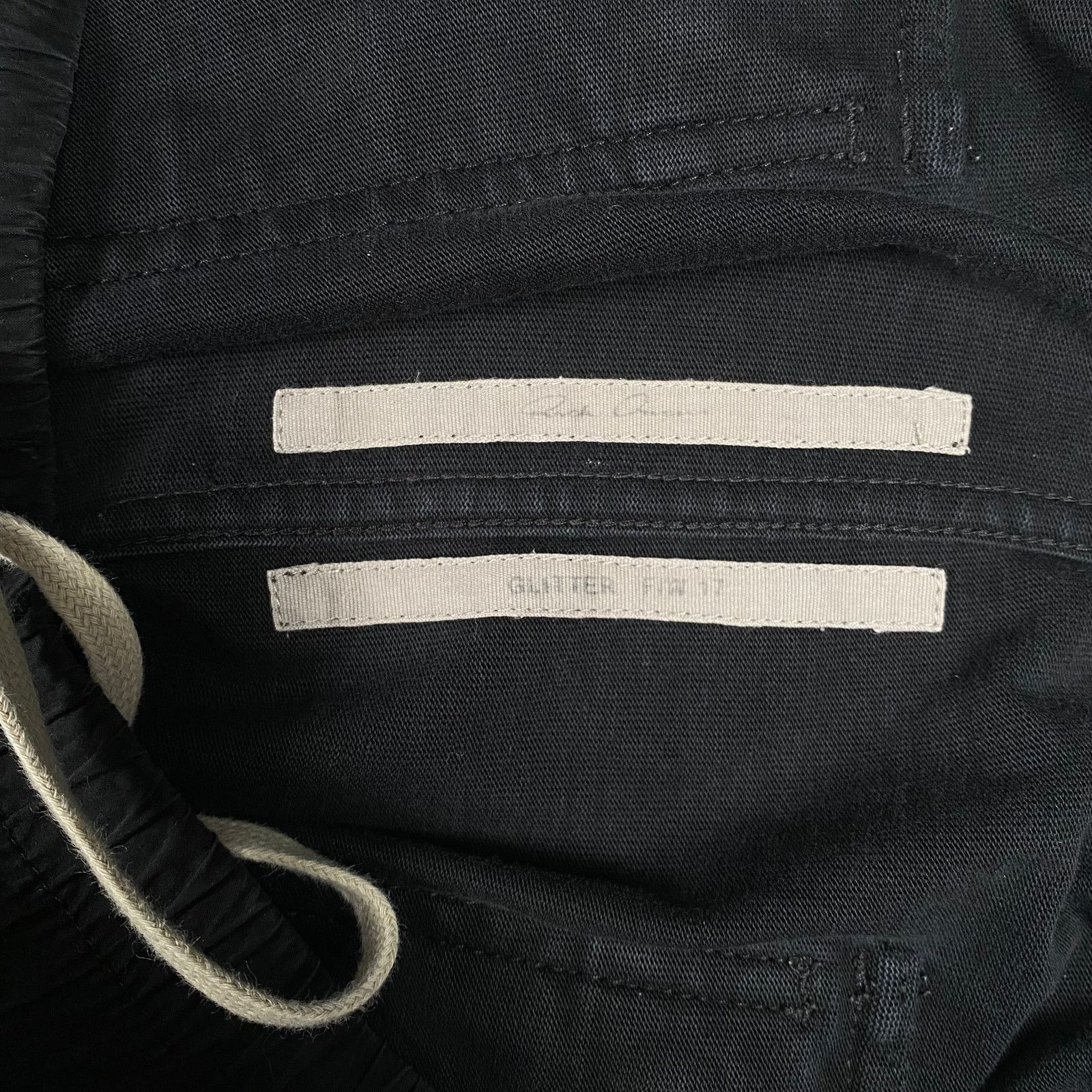 Rick Owens Rick Owens Black Zip Darkshdw Joggers Size US 32 / EU 48 - 6 Thumbnail
