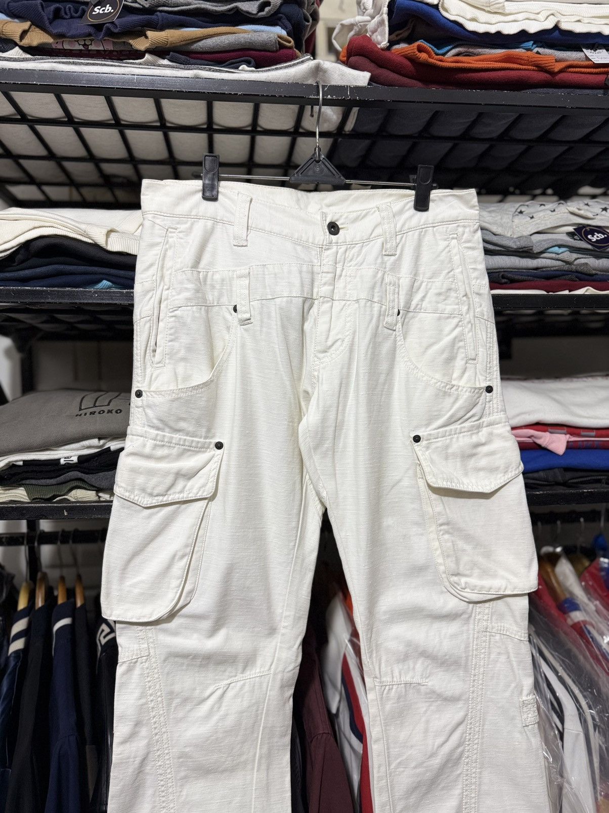 Issey Miyake Tete homme double waist multi pocket cargo pants Size US 30 / EU 46 - 19 Thumbnail