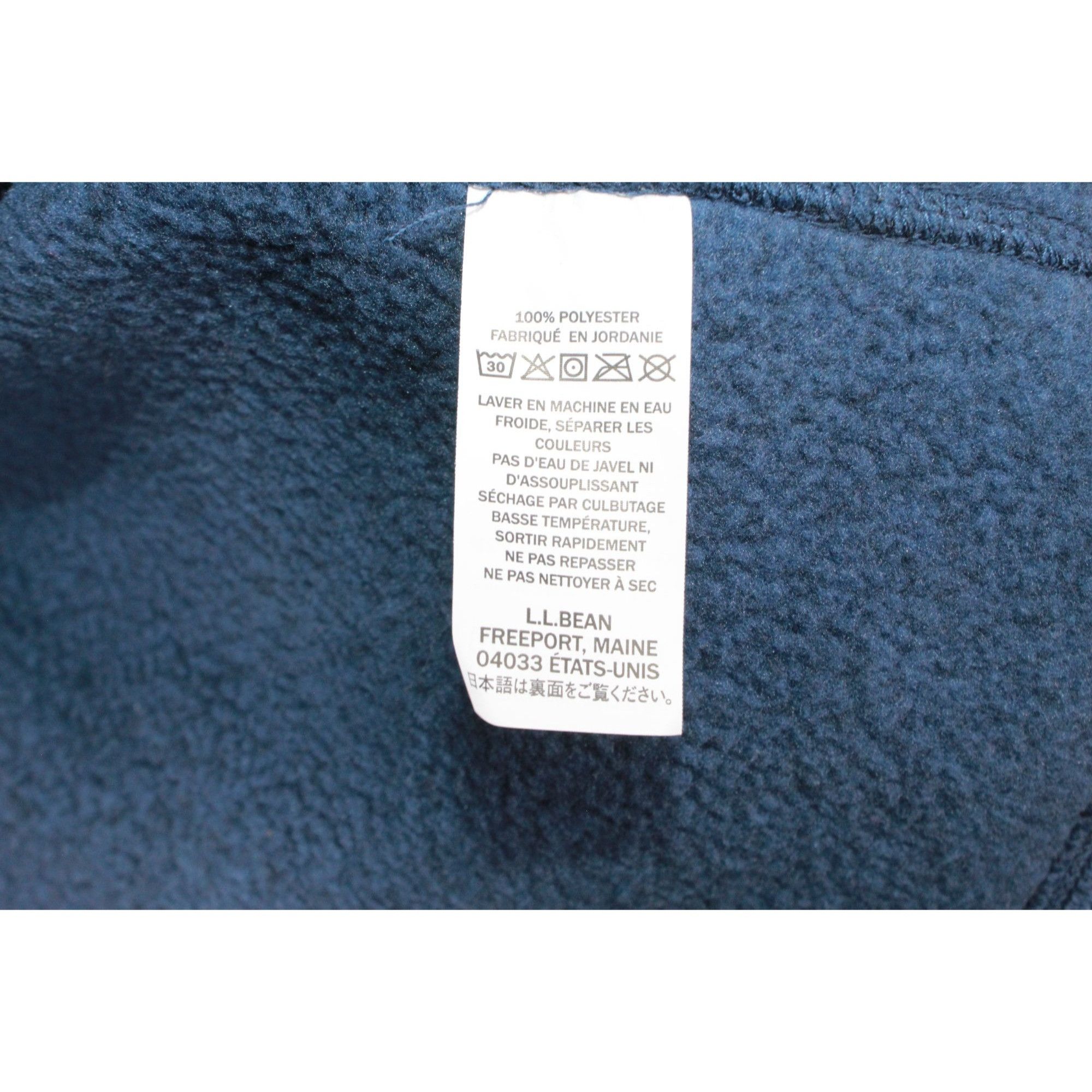 L.L. Bean LL Bean Women's Sweater Fleece Coat Mallard Blue Size M Size M / US 6-8 / IT 42-44 - 9 Thumbnail