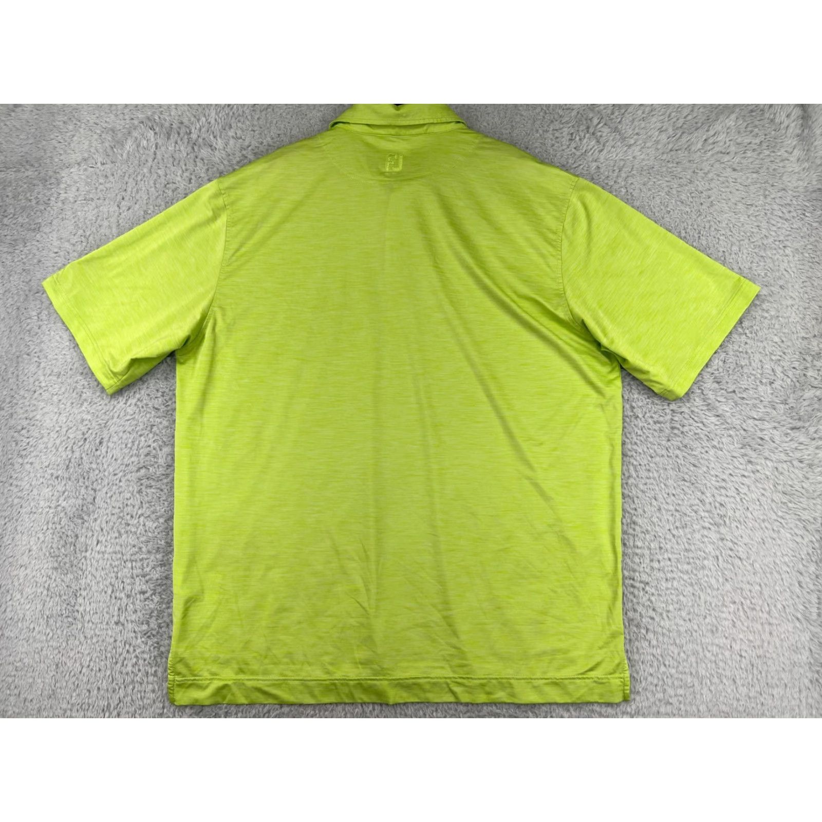 Footjoy FootJoy Polo Shirt Mens 2XL Green Polyester Blend Golf Shirt Size US XXL / EU 58 / 5 - 2 Thumbnail