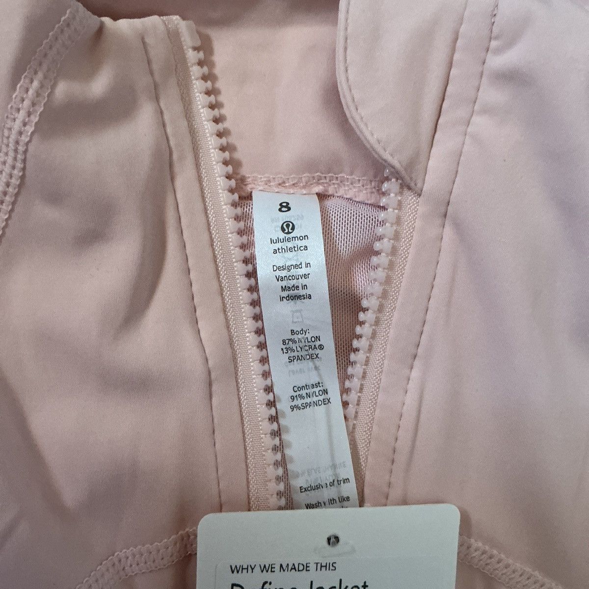 Lululemon Lululemon pink define jacket Size 8 Size M / US 6-8 / IT 42-44 - 6 Thumbnail