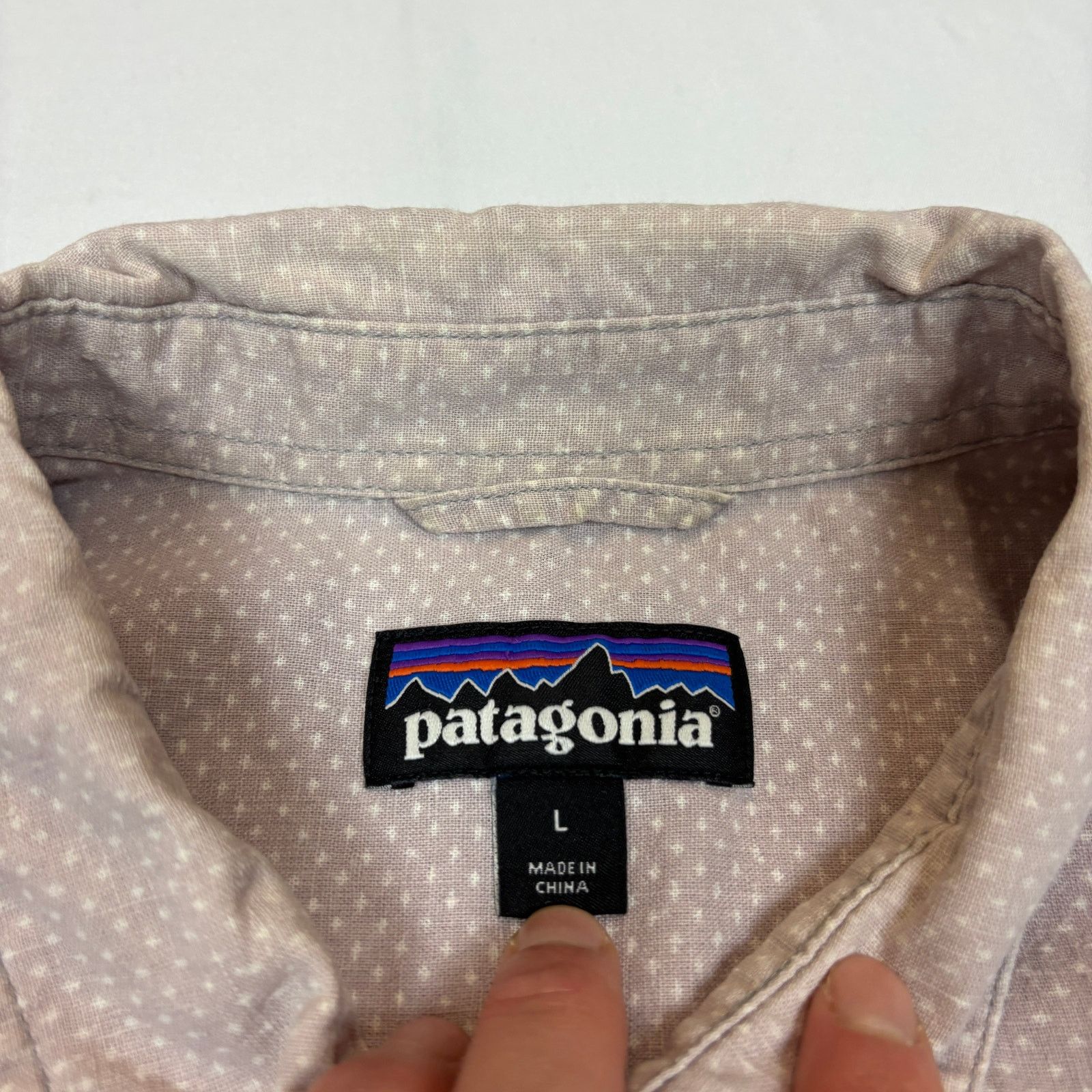Patagonia Patagonia Back Step Hemp Organic Cotton Button Up Shirt L Size US L / EU 52-54 / 3 - 4 Thumbnail