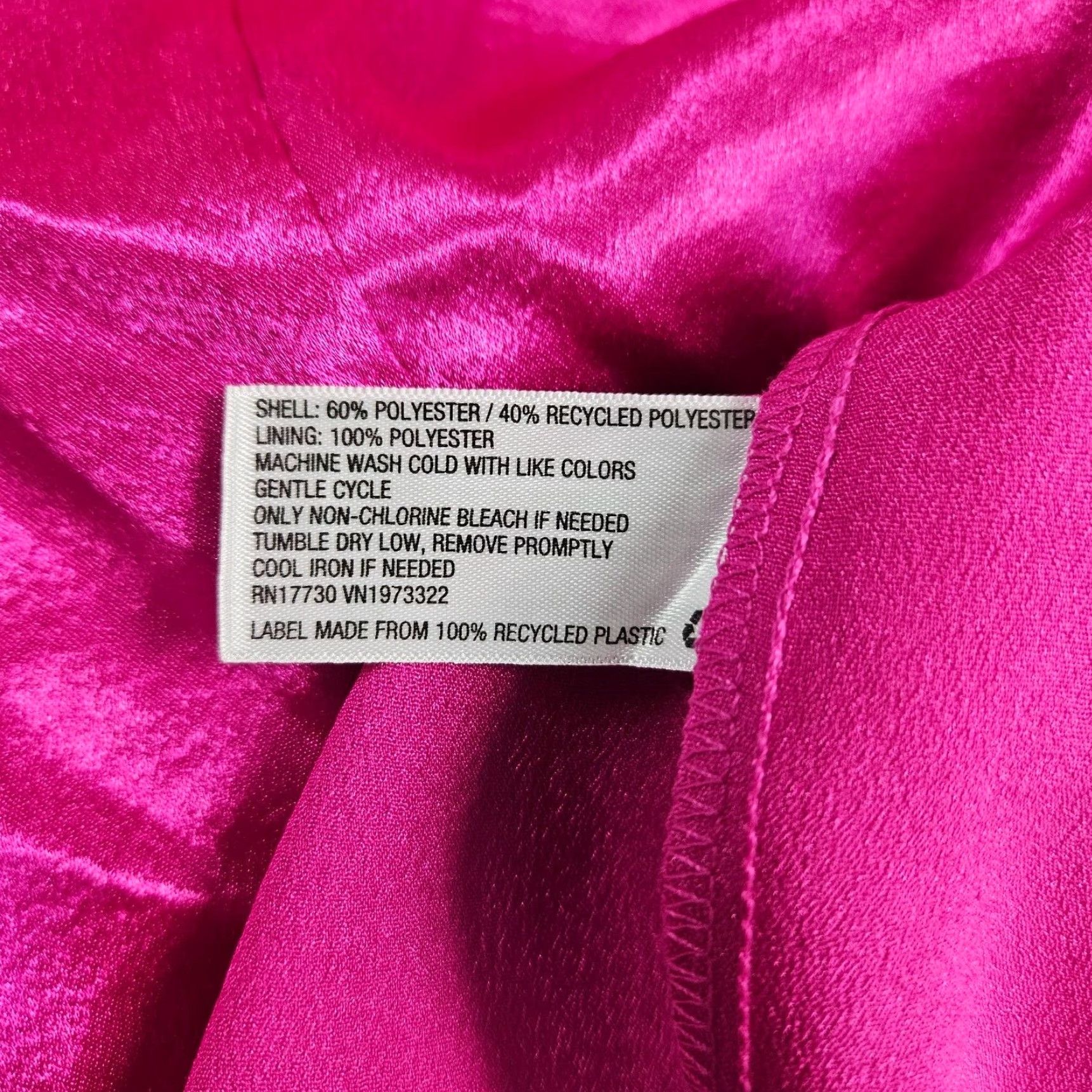 Vintage Wild Fable Womens Dress Small Solid Pink Lace Up Back Sleeveless Spaghetti Strap Bodycon Size S / US 4 / IT 40 - 5 Thumbnail