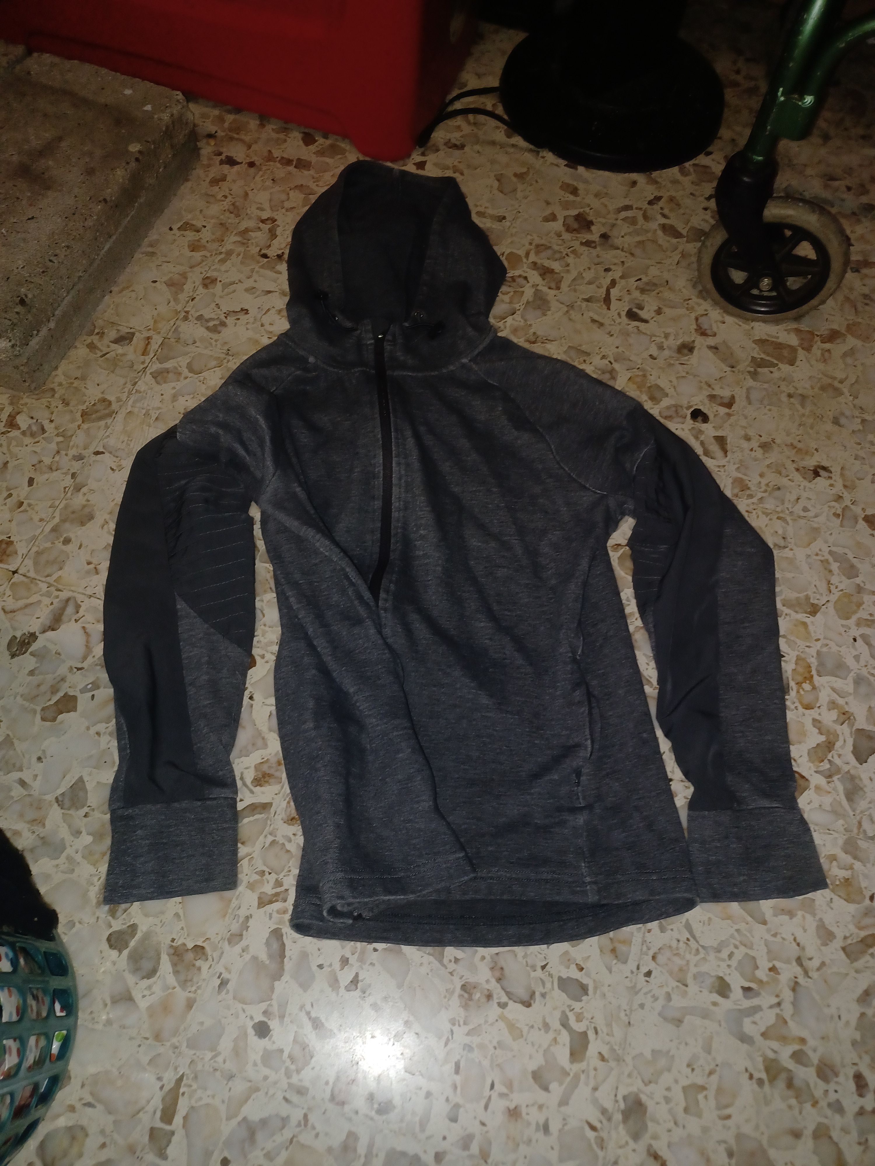 Avia Avia Women's Hooded Athletic Sweat Shirt Large Gray Size L / US 10 / IT 46 - 1 Thumbnail