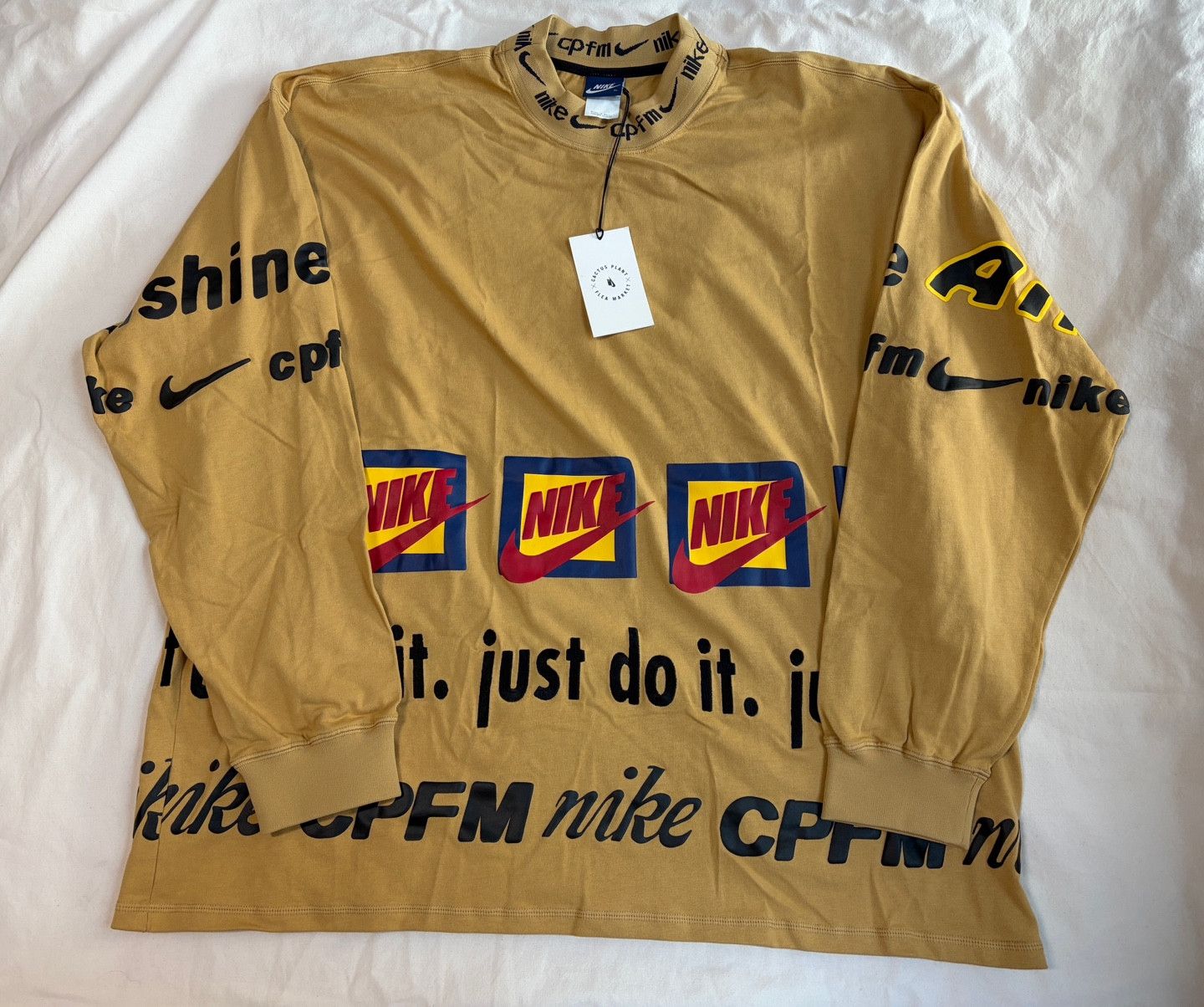 Cactus Plant Flea Market × Nike Nikex CPFM Cactus Plant Flea Market Men's Nrg Mo Top Ls Tee Size US XL / EU 56 / 4 - 2 Thumbnail