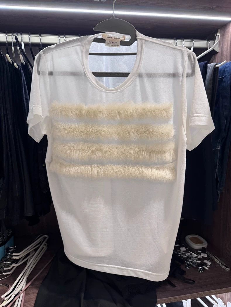 Comme Des Garcons Silk and wool short sleeves