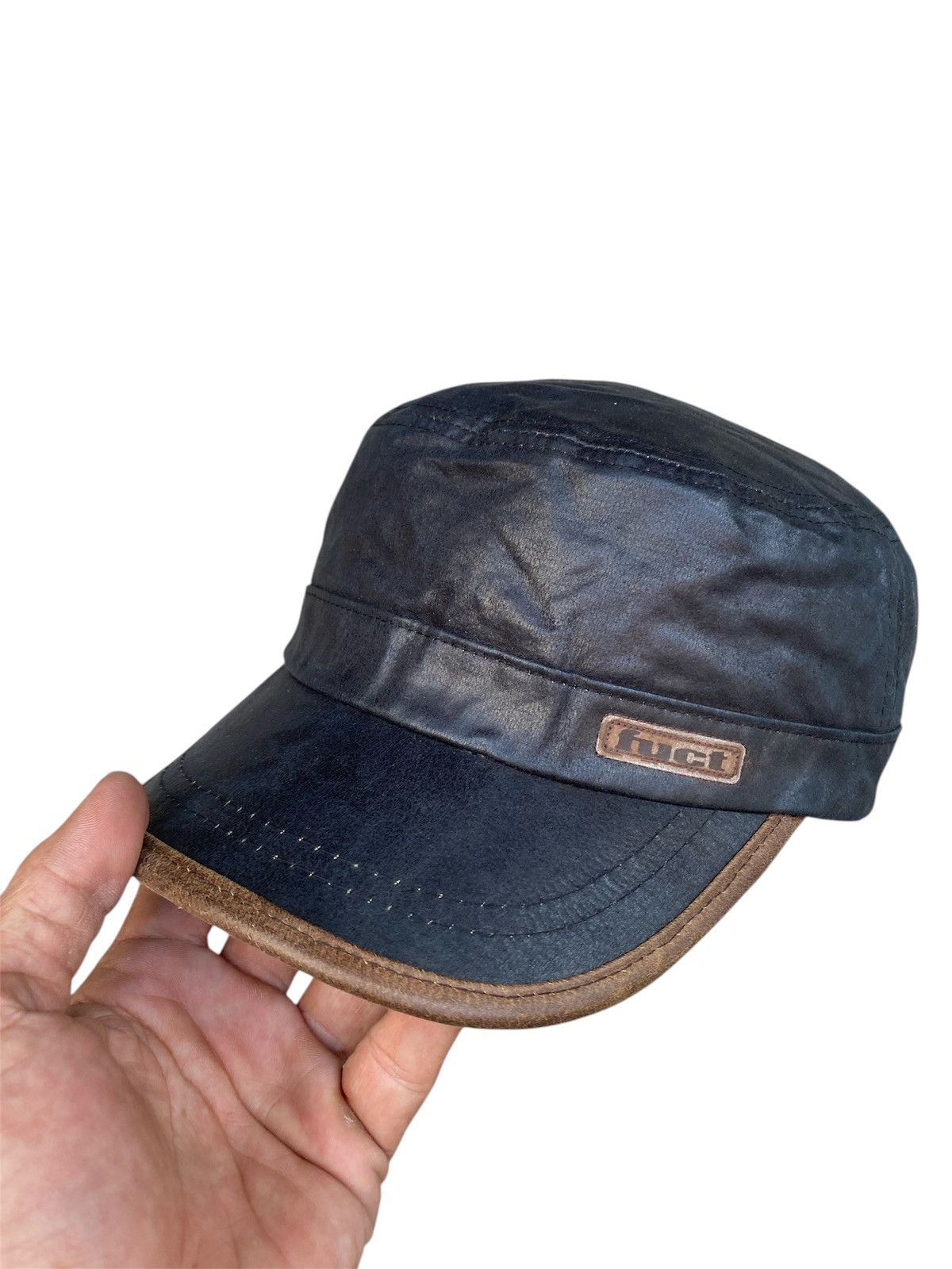 FUCT Vintage FUCT Leather Patrol Cap ERD Size ONE SIZE - 1 Thumbnail