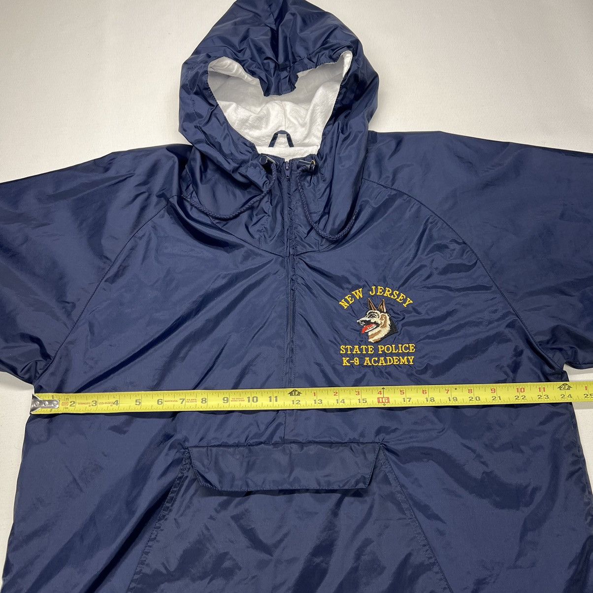 Other New Jersey State Trooper Windbreaker Blue Police Dog Jacket Size US M / EU 48-50 / 2 - 20 Thumbnail