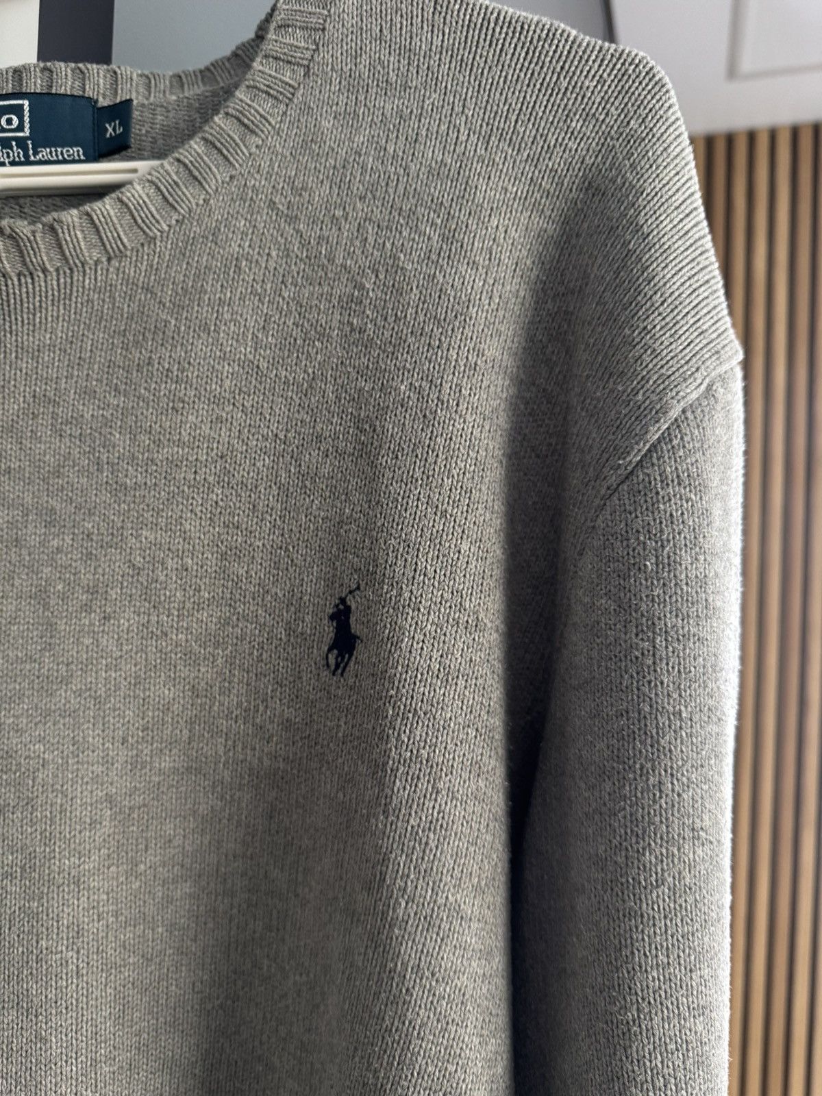 Polo Ralph Lauren Polo Ralph Lauren Cable Sweater Knit Luxury Gray size XL Size US XL / EU 56 / 4 - 5 Thumbnail